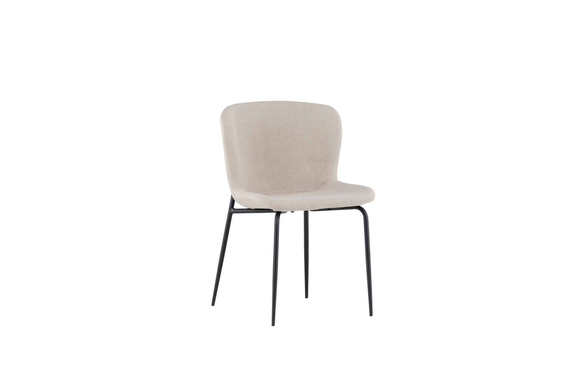 Venture Home Modesto Spisebordsstol 2-pack - Black / Beige Boucle