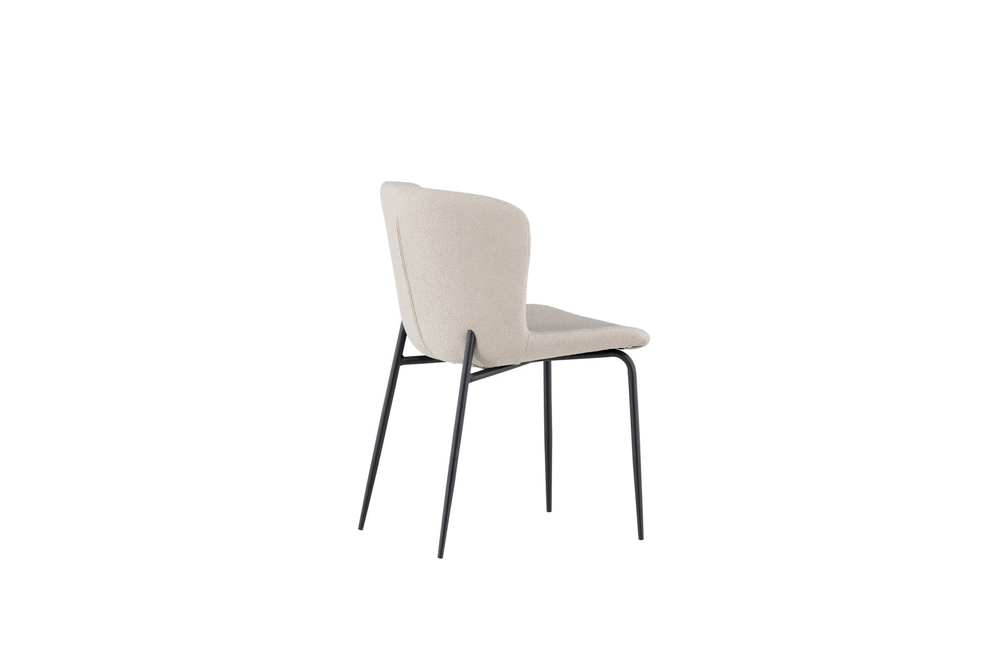 Venture Home Modesto Spisebordsstol 2-pack - Black / Beige Boucle