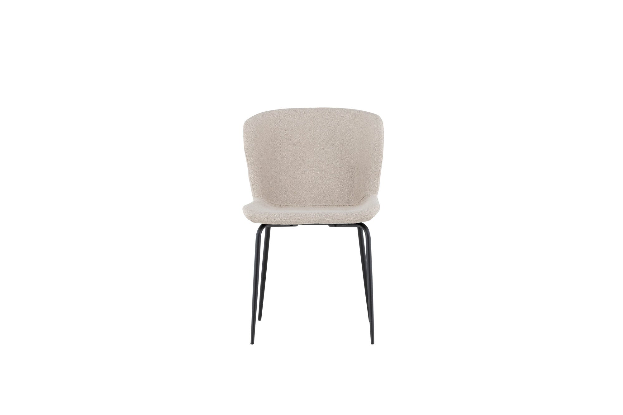 Venture Home Modesto Spisebordsstol 2-pack - Black / Beige Boucle
