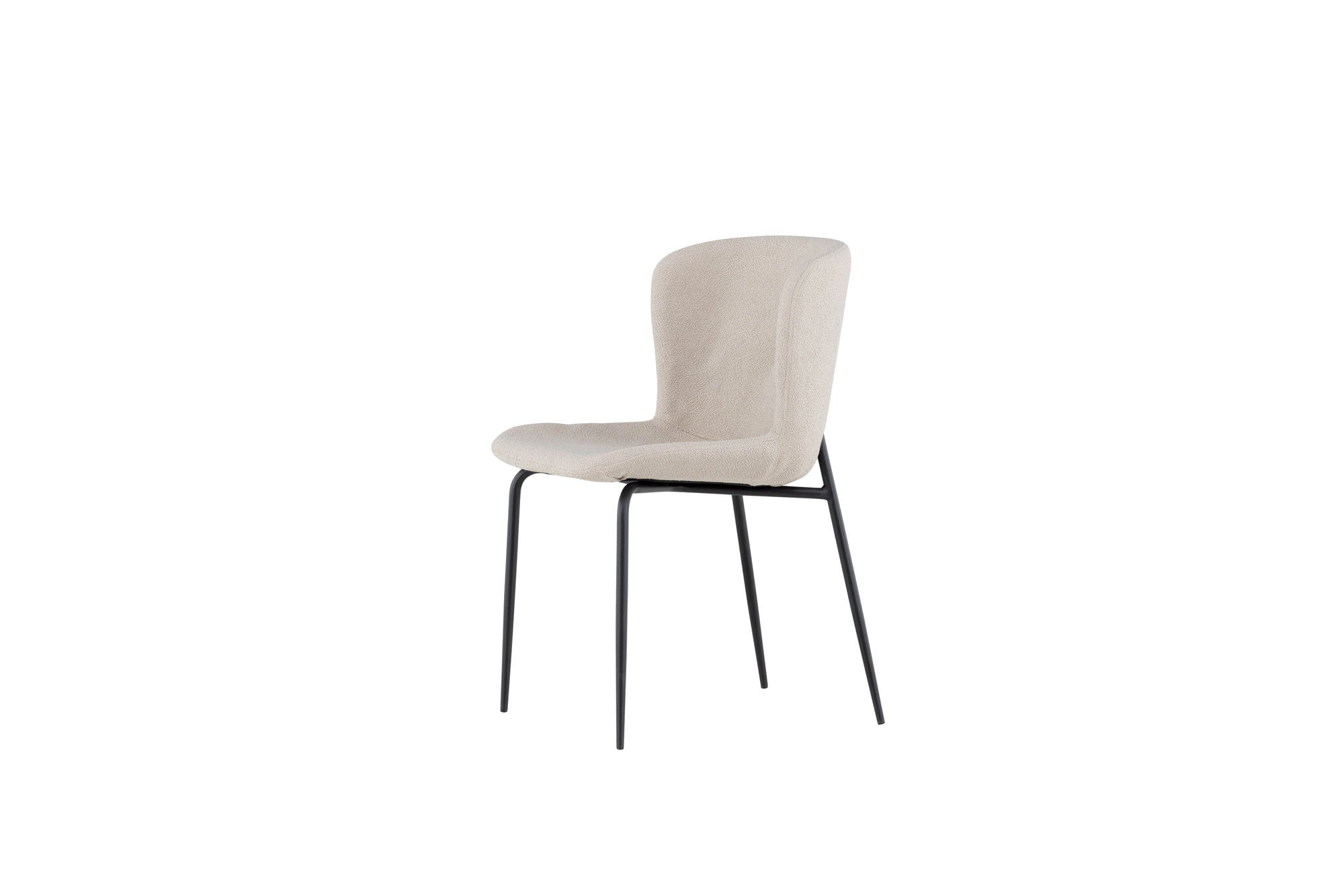 Venture Home Modesto Spisebordsstol 2-pack - Black / Beige Boucle