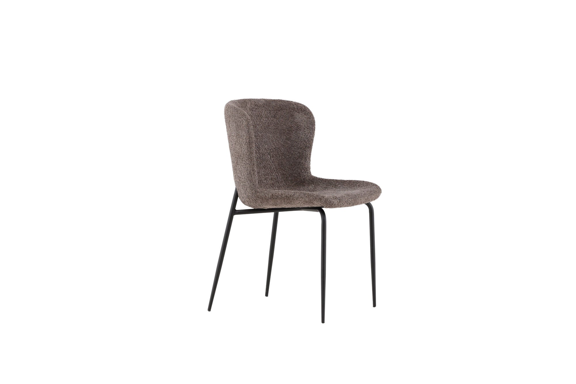 Venture Home Modesto Spisebordsstol 2-pack - Black / Brown Boucle