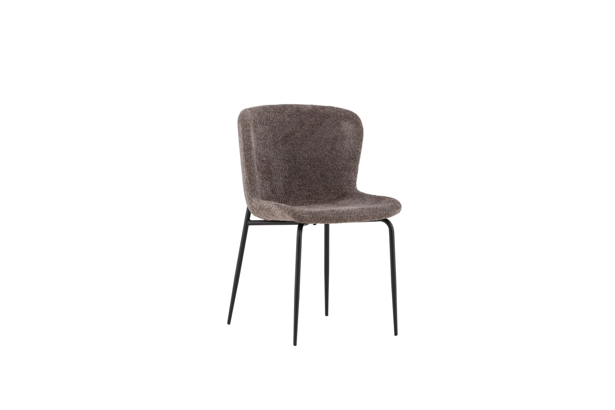 Venture Home Modesto Spisebordsstol 2-pack - Black / Brown Boucle