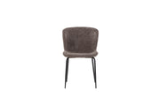 Venture Home Modesto Spisebordsstol 2-pack - Black / Brown Boucle