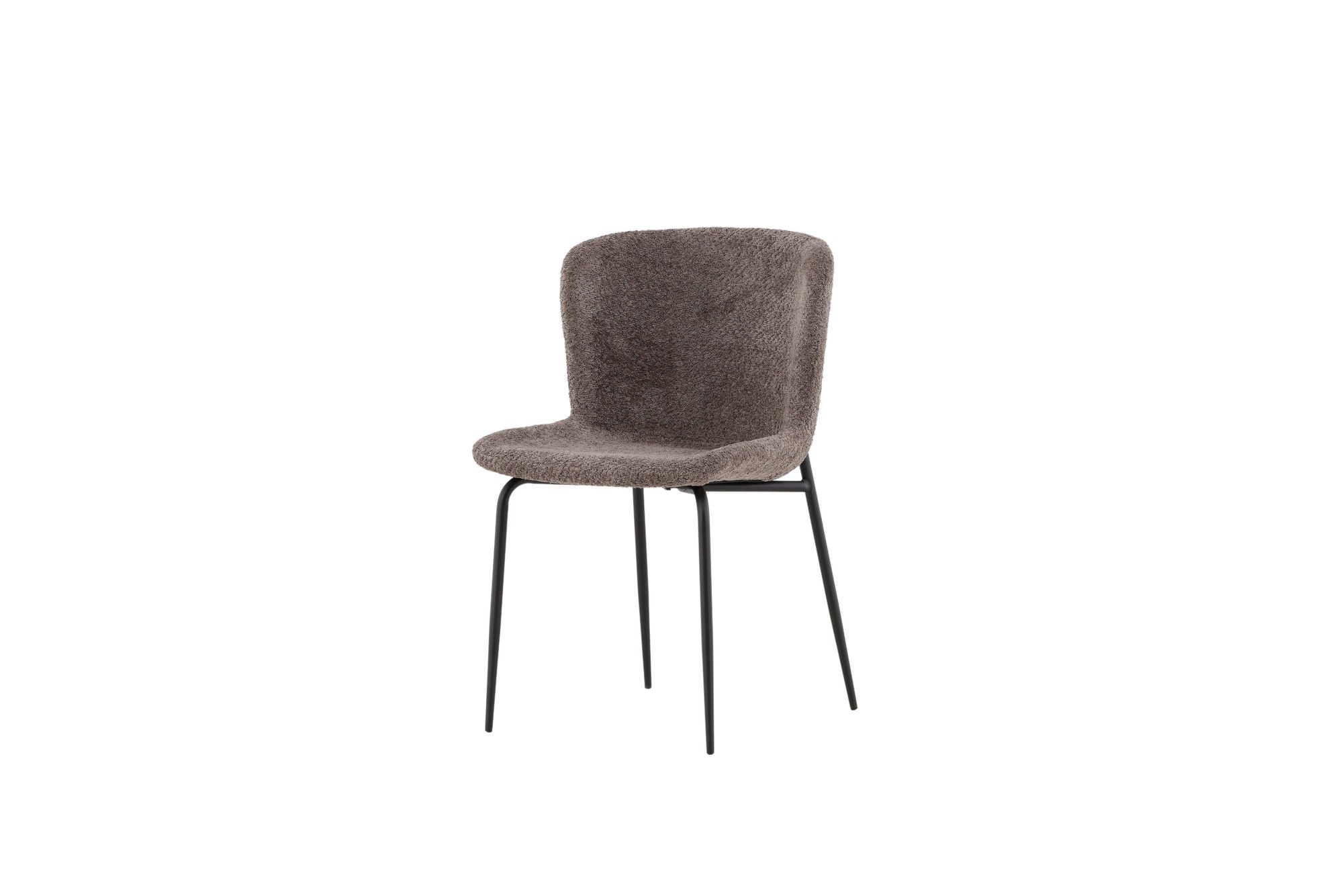 Venture Home Modesto Spisebordsstol 2-pack - Black / Brown Boucle