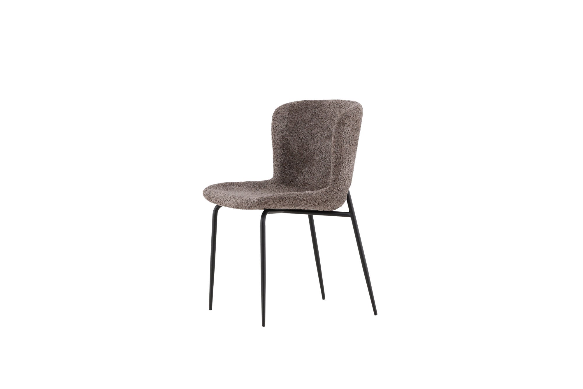 Venture Home Modesto Spisebordsstol 2-pack - Black / Brown Boucle