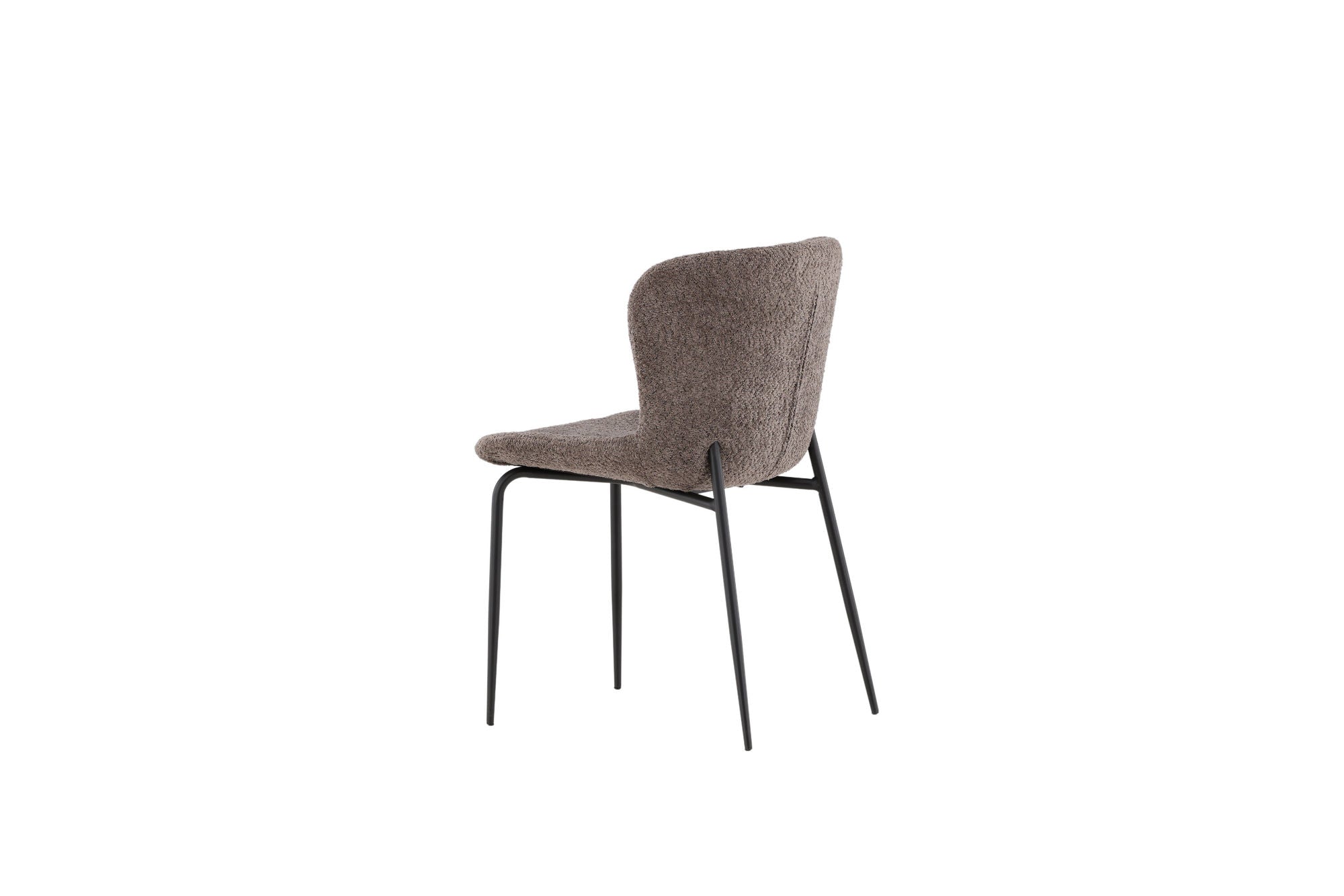 Venture Home Modesto Spisebordsstol 2-pack - Black / Brown Boucle