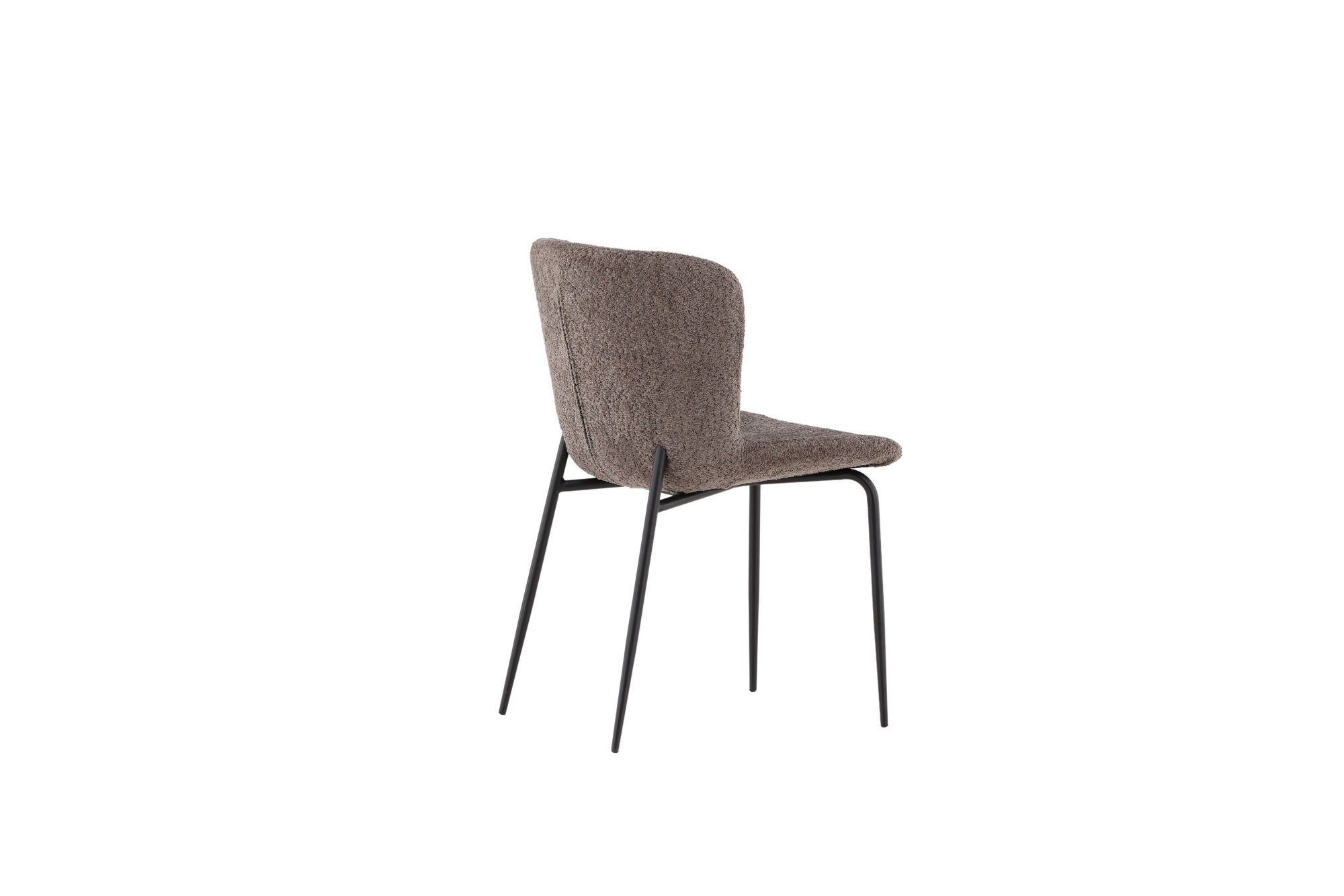Venture Home Modesto Spisebordsstol 2-pack - Black / Brown Boucle