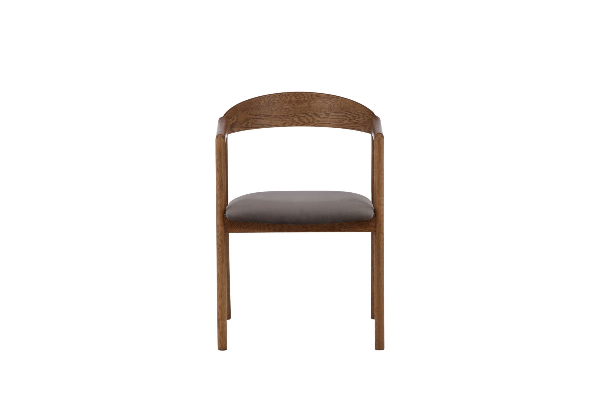 Vind Långön Spisebordsstol 2-pack - Natural / Brown Fabric