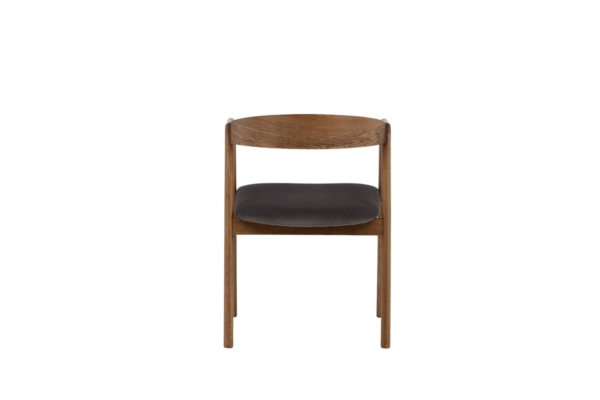 Vind Långön Spisebordsstol 2-pack - Natural / Brown Fabric