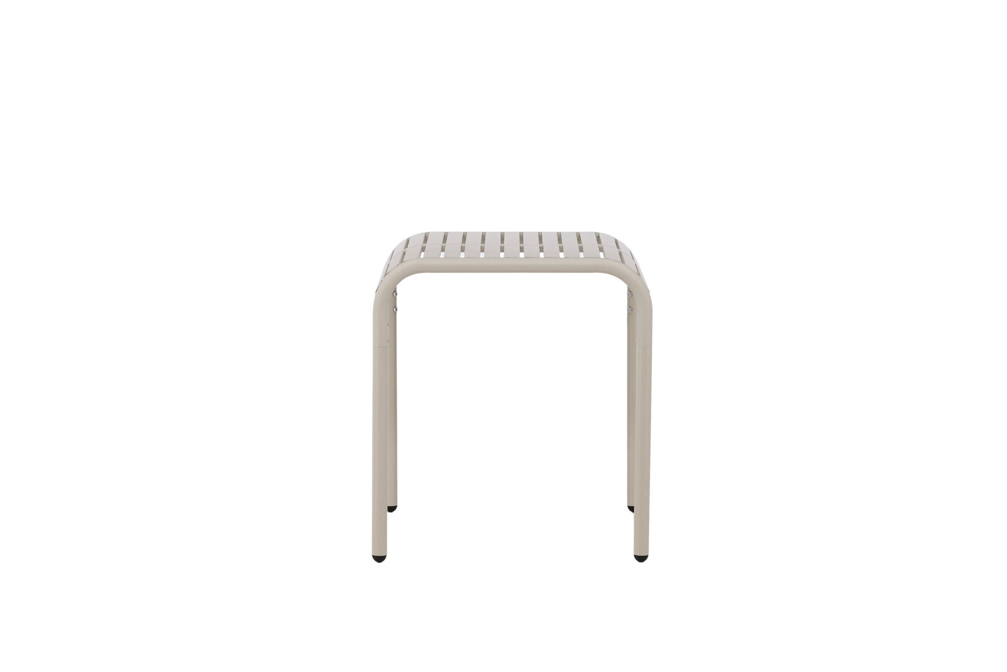 Venture Home Borneo Cafebord Aluminium - Beige / Kvadrat 70*70*