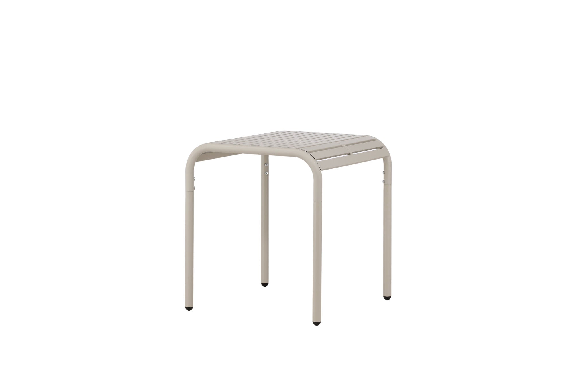 Venture Home Borneo Cafebord Aluminium - Beige / Kvadrat 70*70*