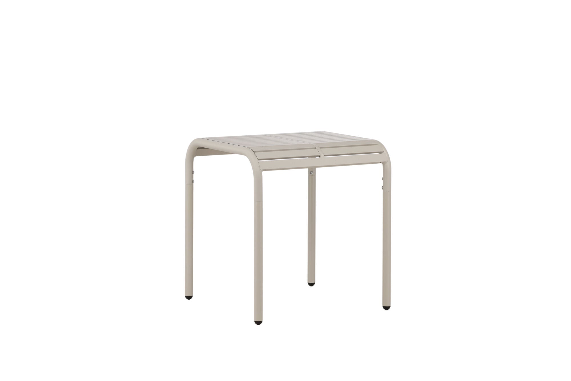 Venture Home Borneo Cafebord Aluminium - Beige / Kvadrat 70*70*