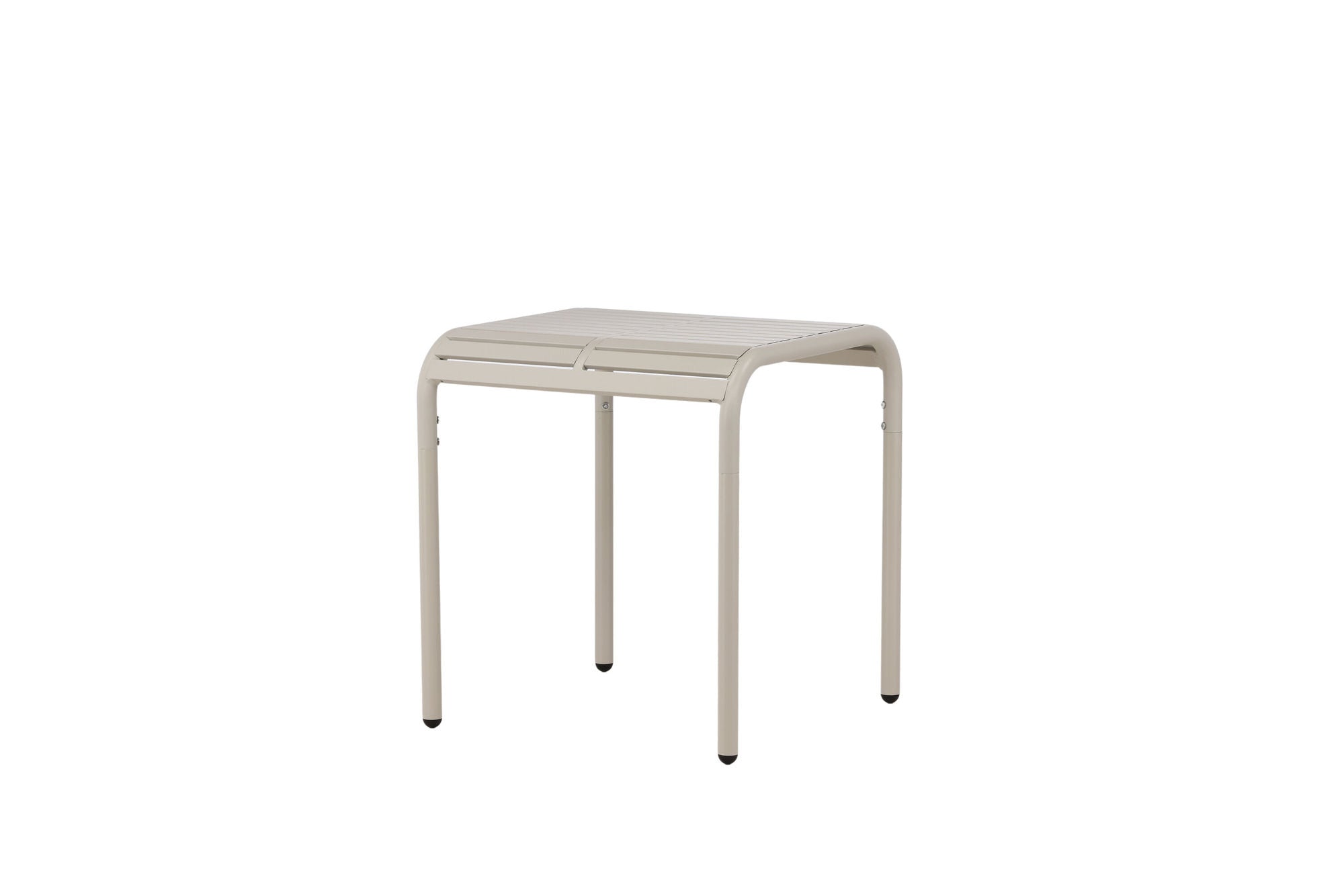 Venture Home Borneo Cafebord Aluminium - Beige / Kvadrat 70*70*