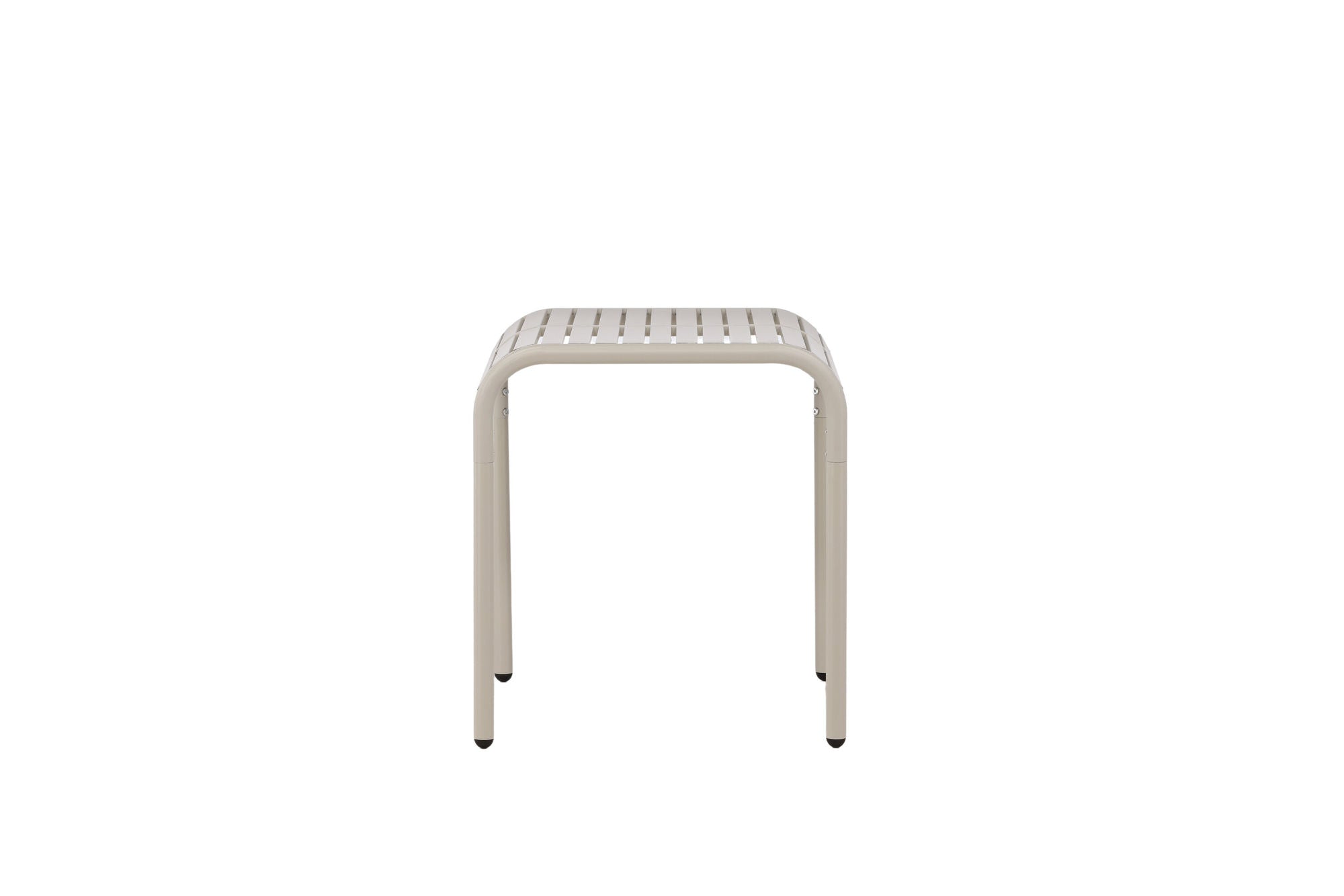Venture Home Borneo Cafebord Aluminium - Beige / Kvadrat 70*70*