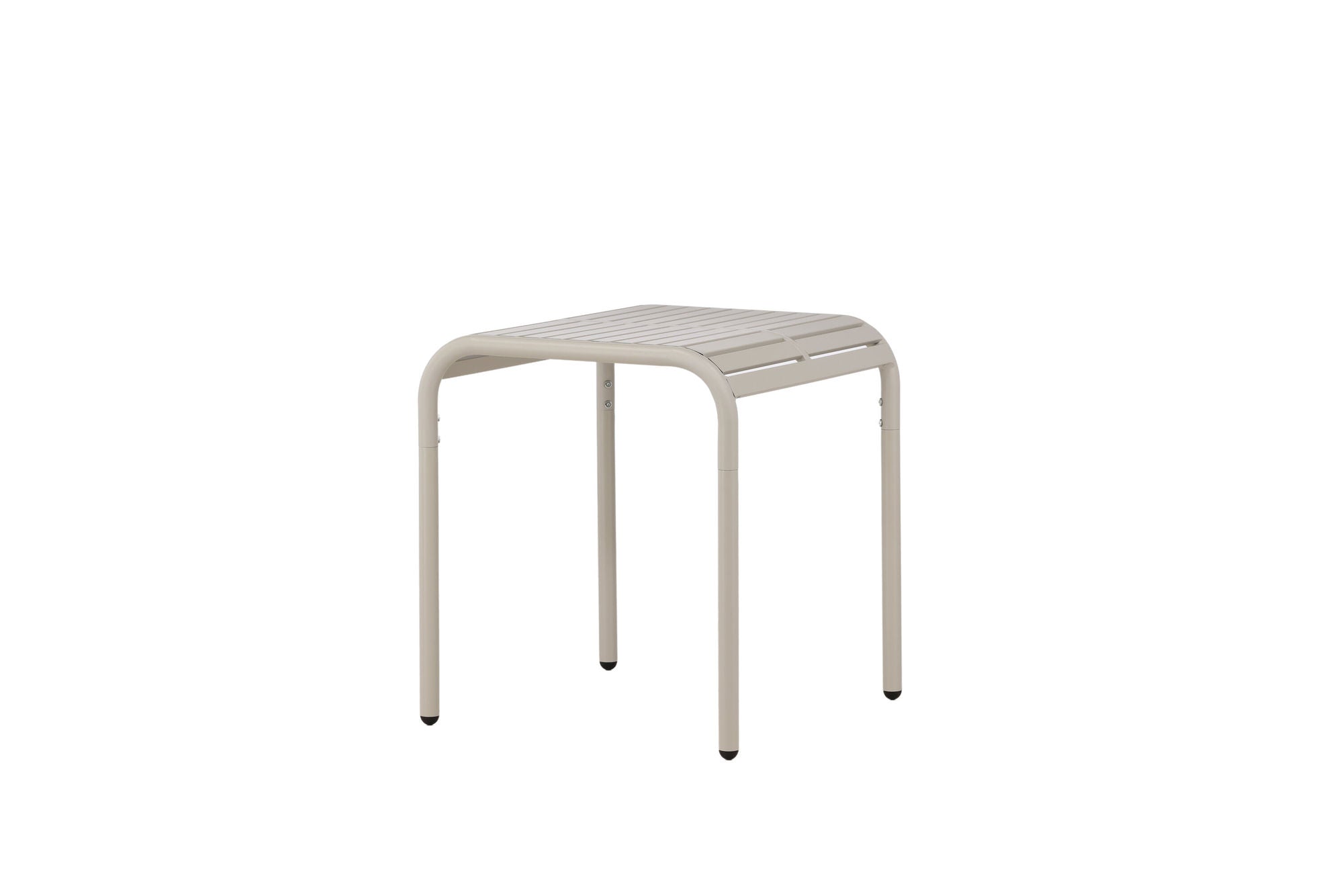 Venture Home Borneo Cafebord Aluminium - Beige / Kvadrat 70*70*