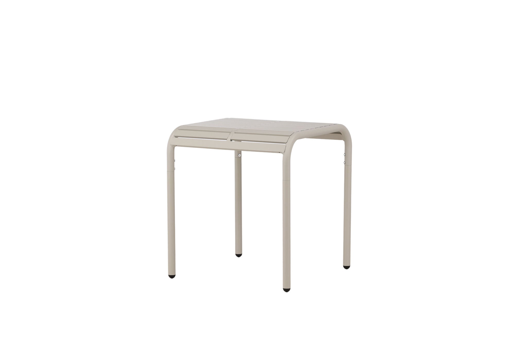 Venture Home Borneo Cafebord Aluminium - Beige / Kvadrat 70*70*