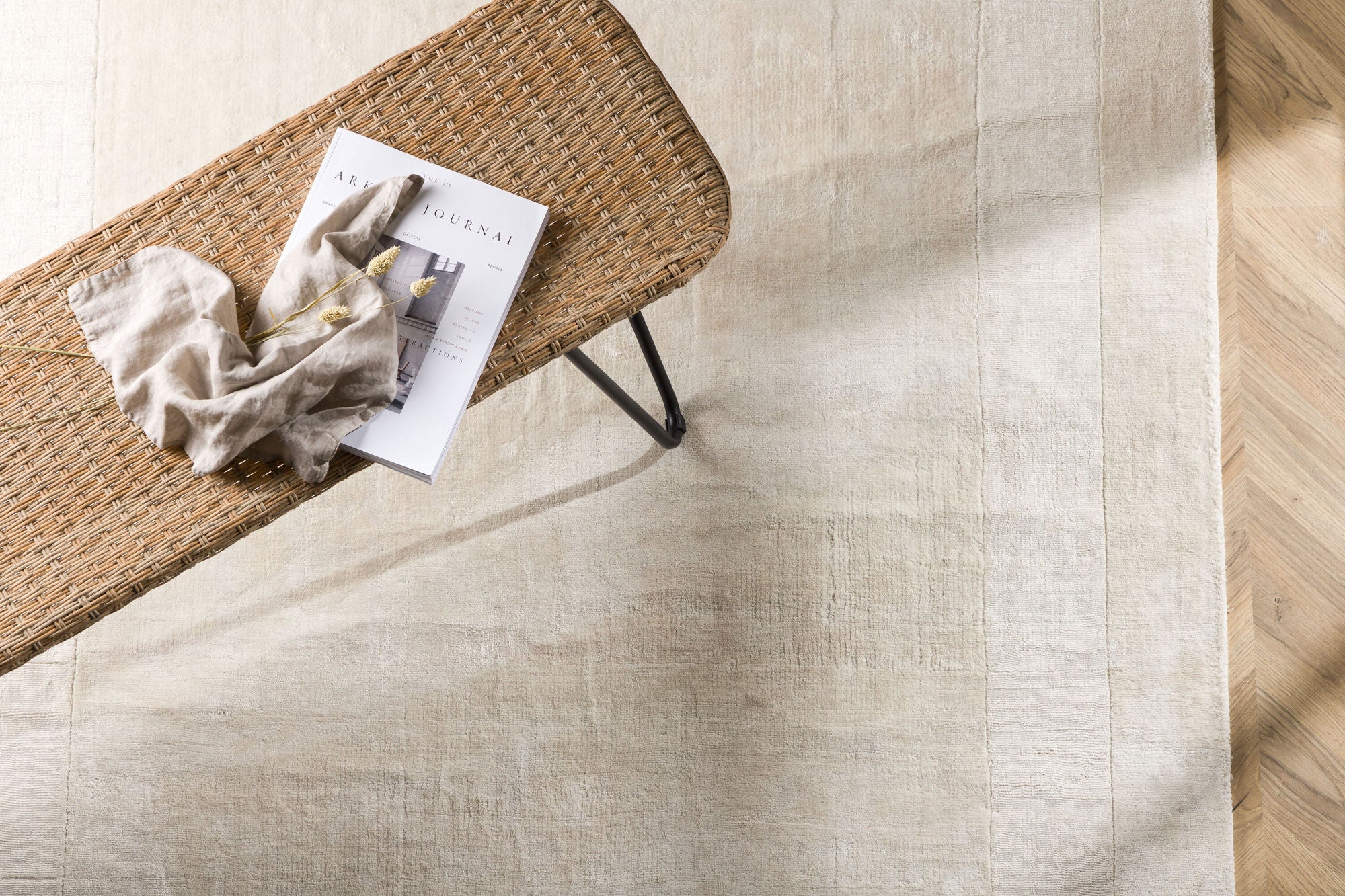 Venture Home Boston Viscose - 230*160- -Rectangular-White