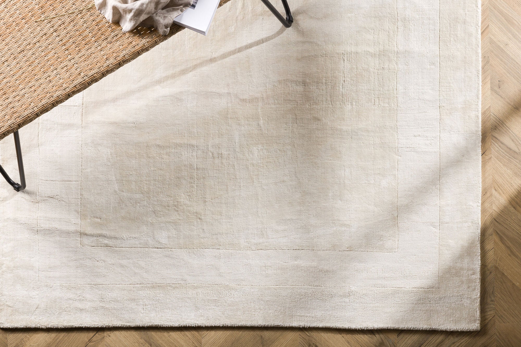 Venture Home Boston Viscose - 230*160- -Rectangular-White