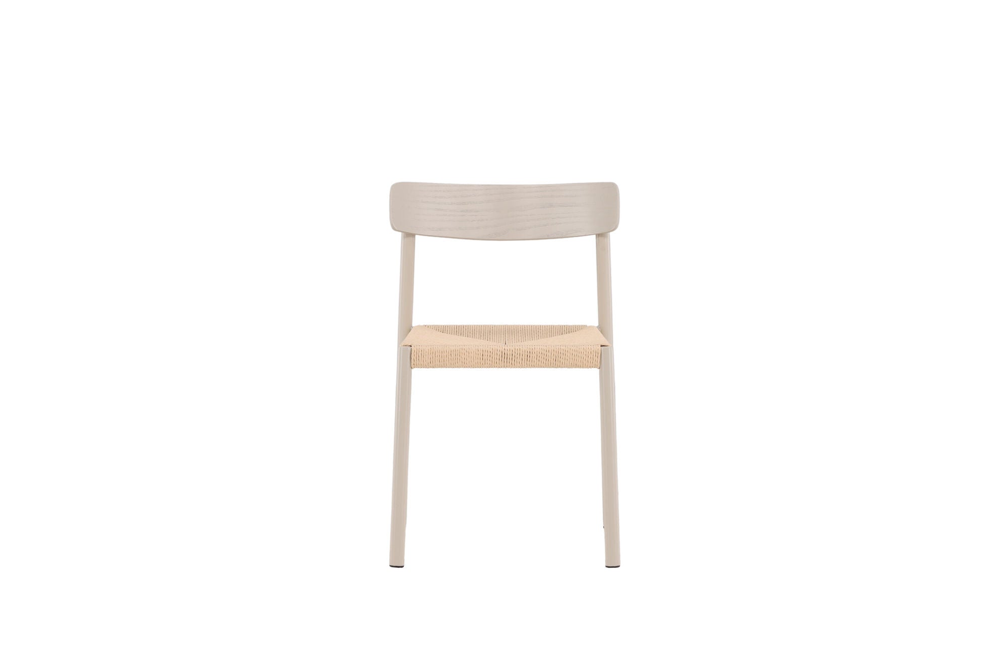 Vind Malmön Spisebordsstol - Greige / Beige Rope