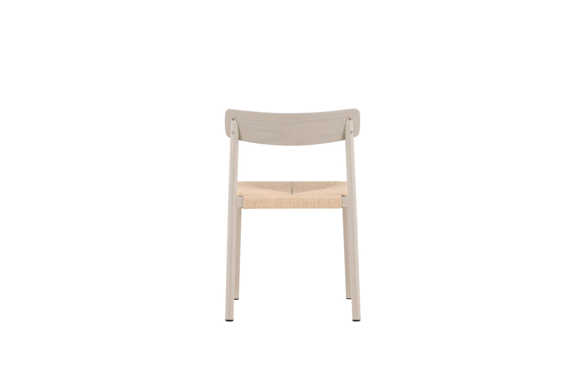 Vind Malmön Spisebordsstol - Greige / Beige Rope