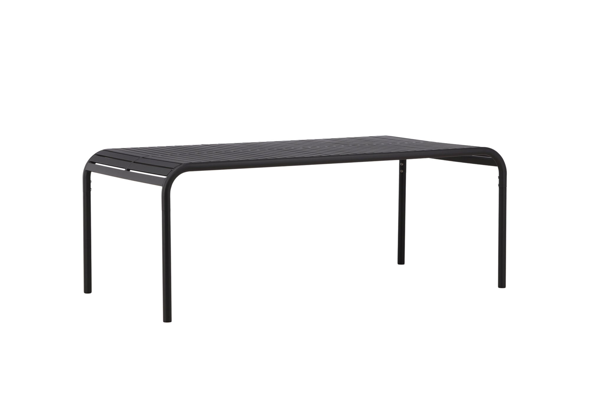 Venture Home Borneo Diningbord Aluminium - Black / Rectangular 100*200*
