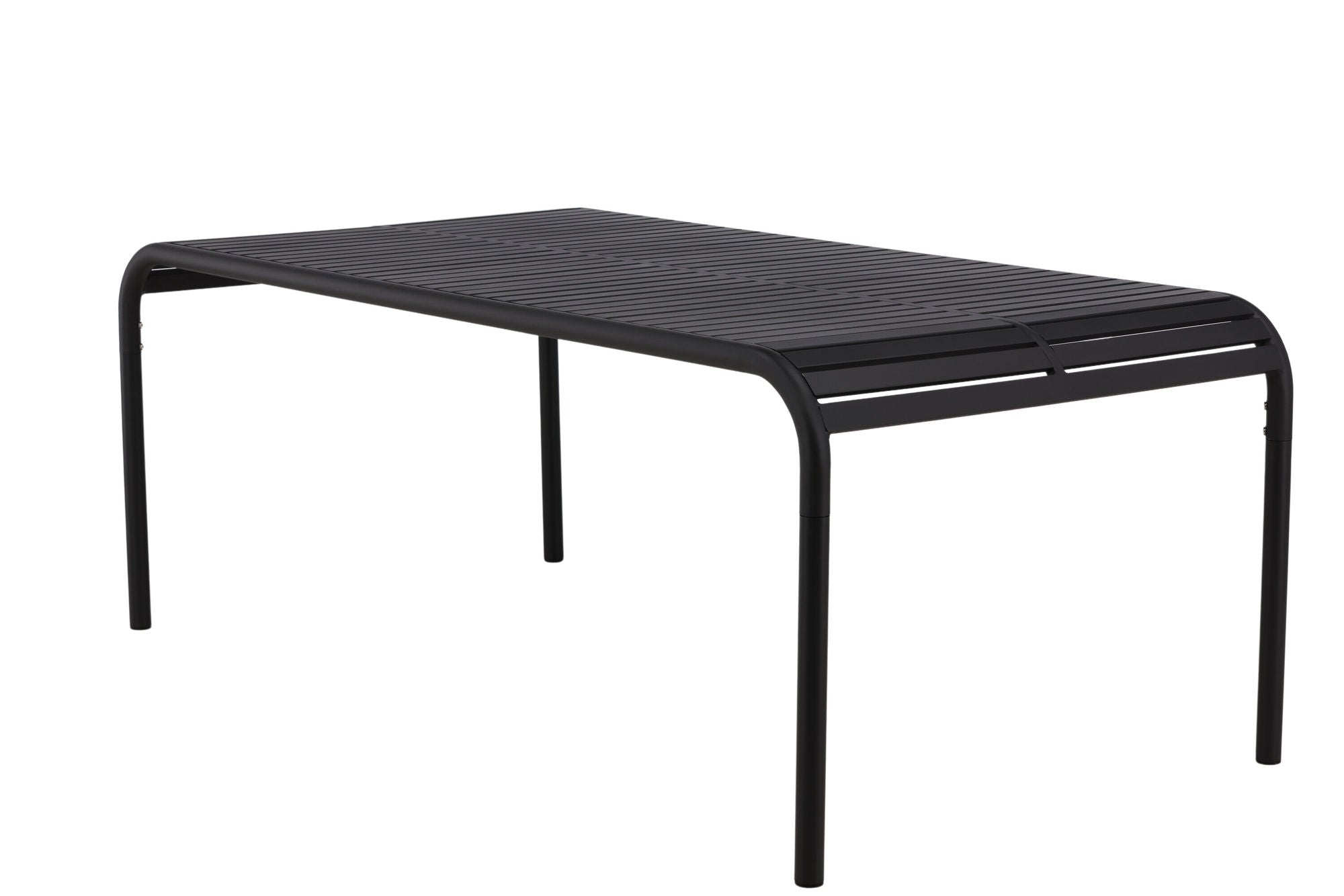 Venture Home Borneo Diningbord Aluminium - Black / Rectangular 100*200*