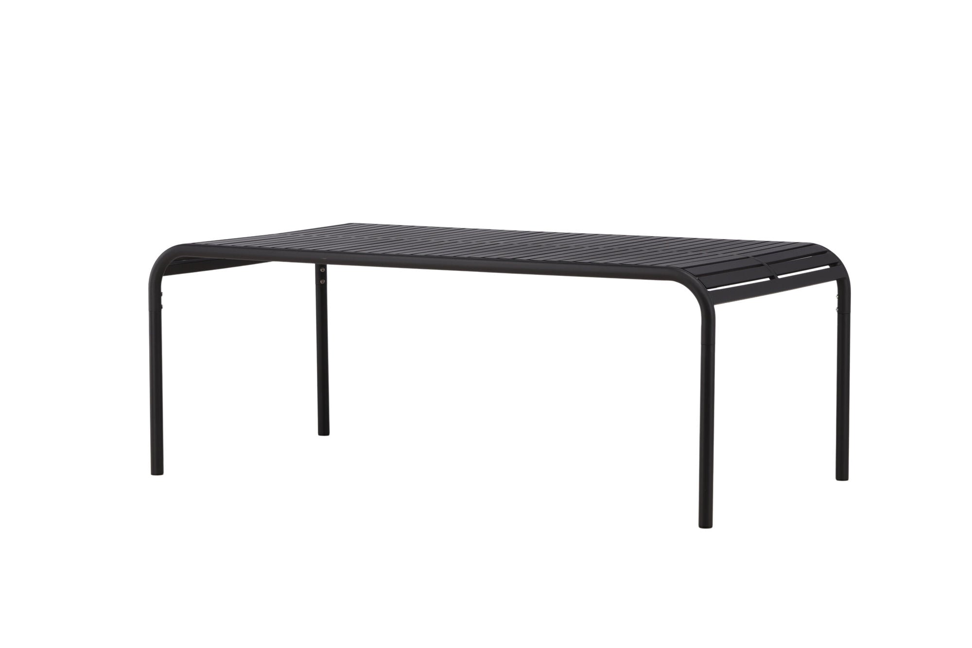 Venture Home Borneo Diningbord Aluminium - Black / Rectangular 100*200*