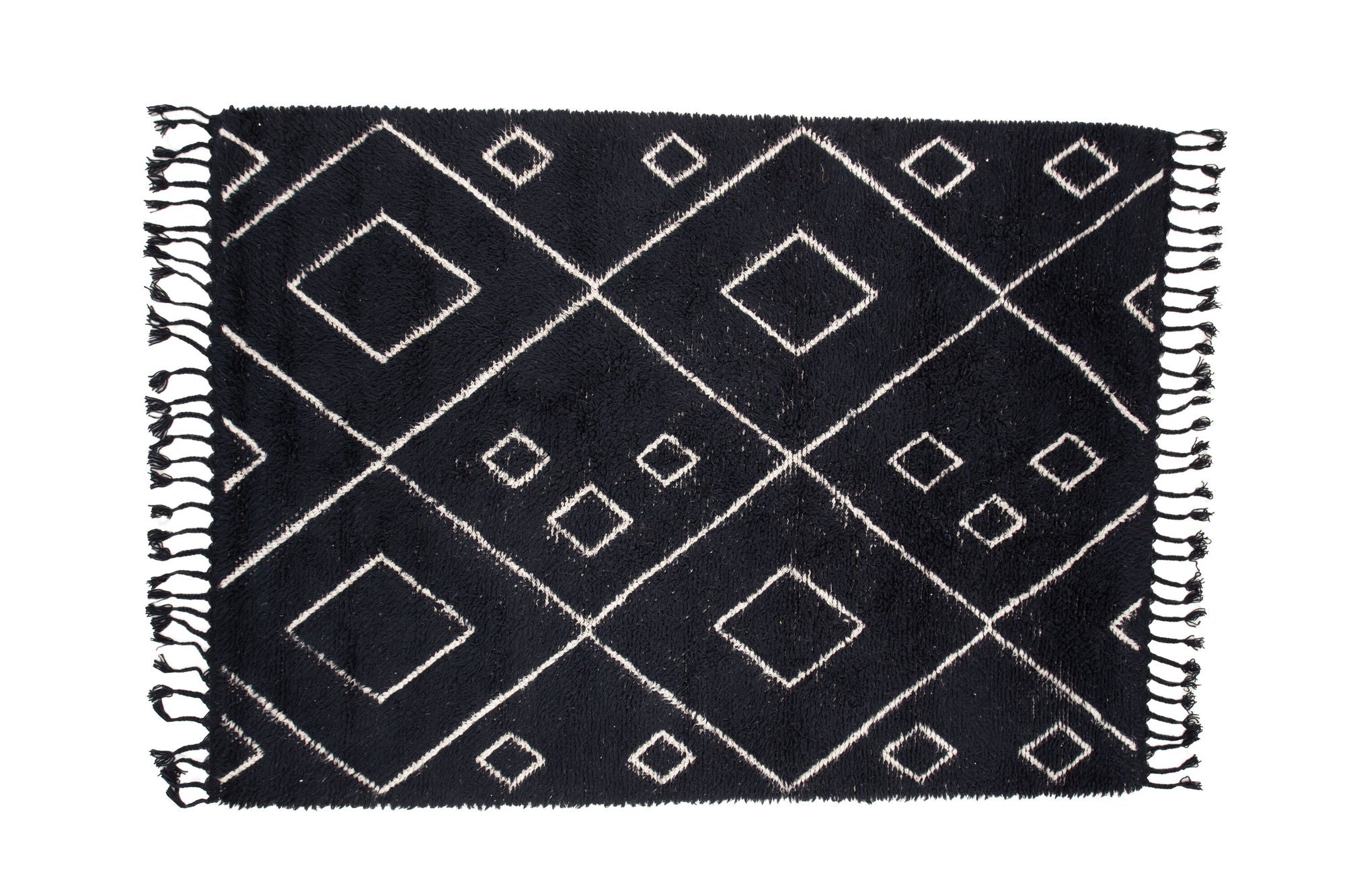Venture Home David Wool - 230*160- -Rectangular-Black/white