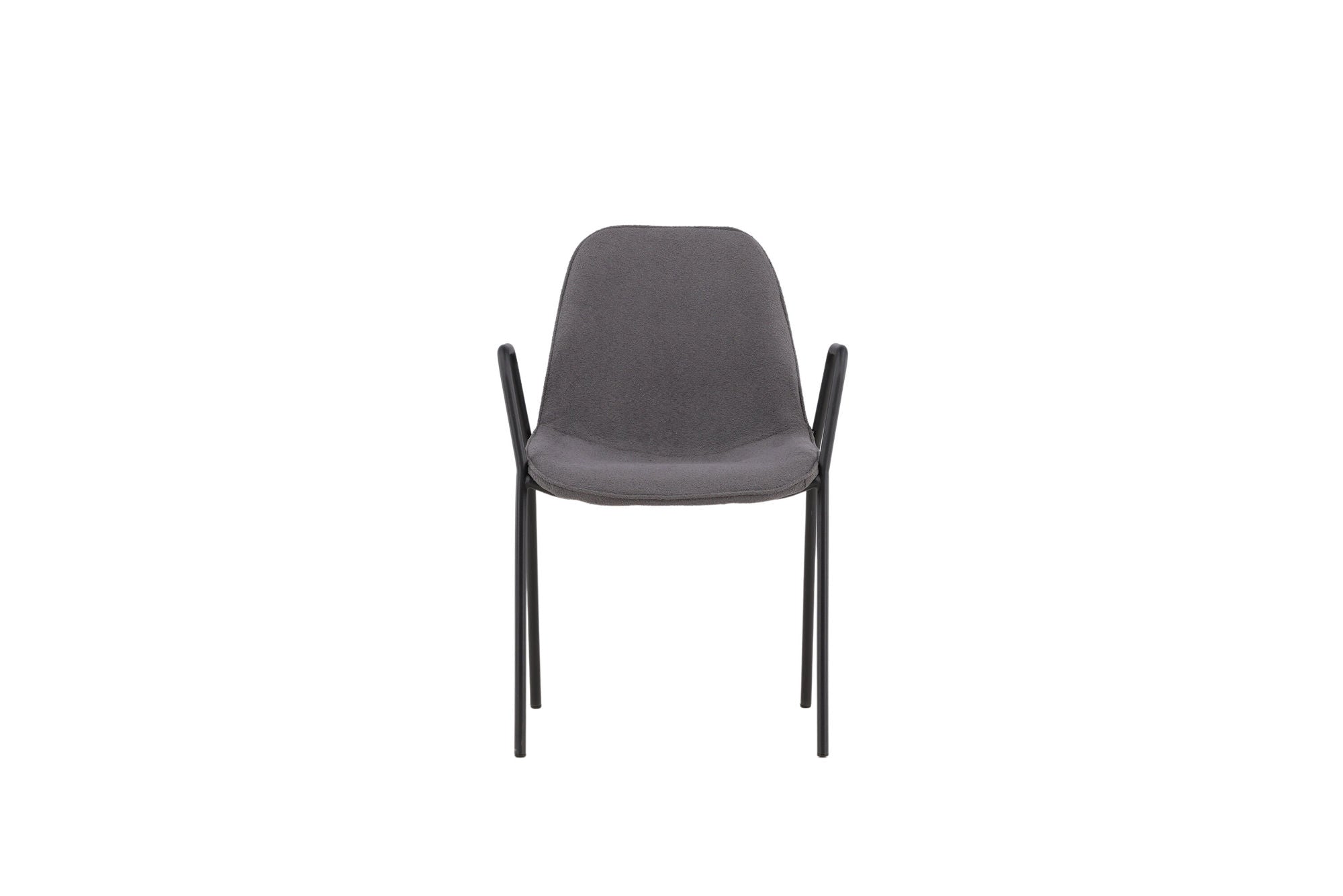 Vind Klädesholmen Spisebordsstol 2-pack - Black / Dark Grey Boucle