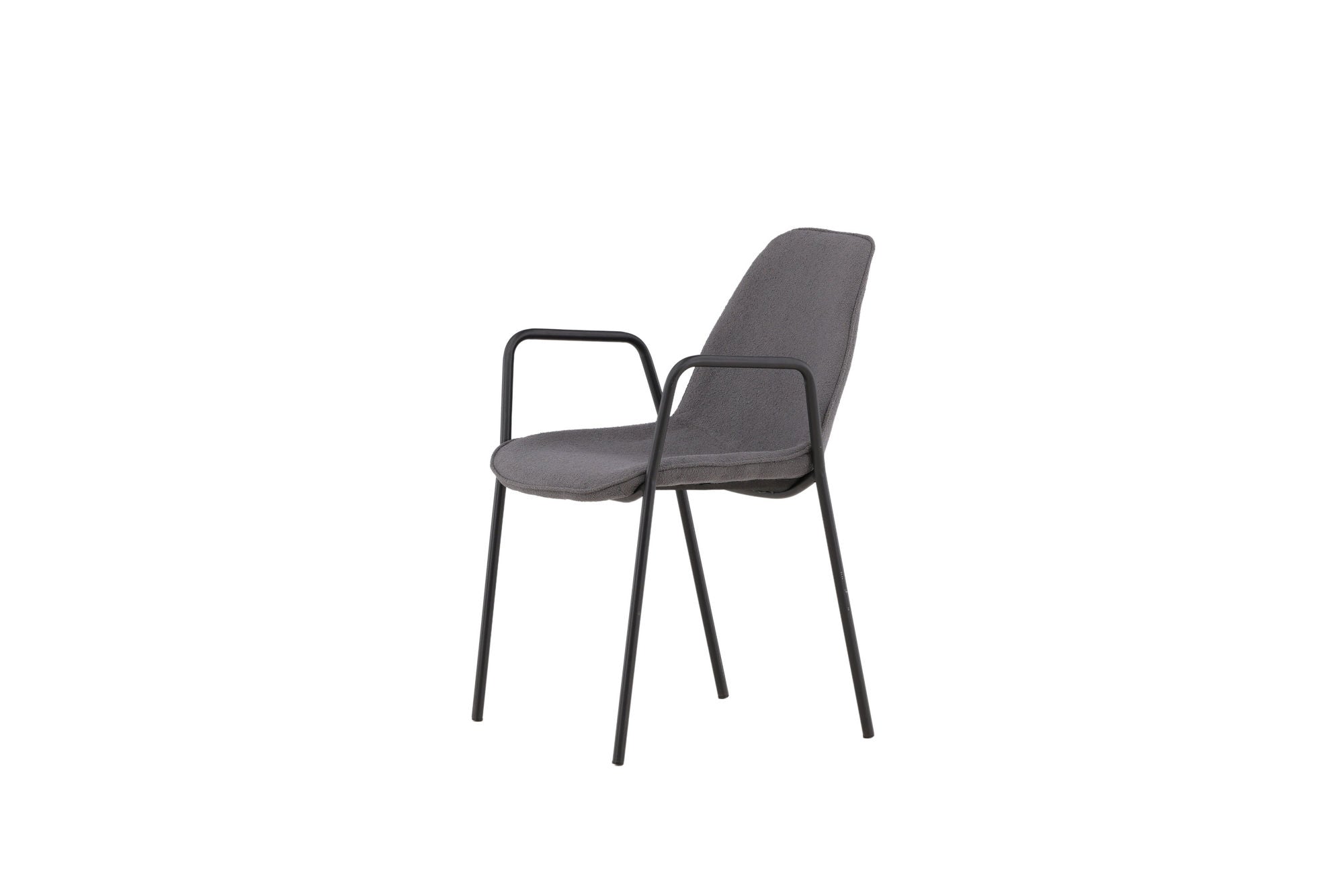 Vind Klädesholmen Spisebordsstol 2-pack - Black / Dark Grey Boucle