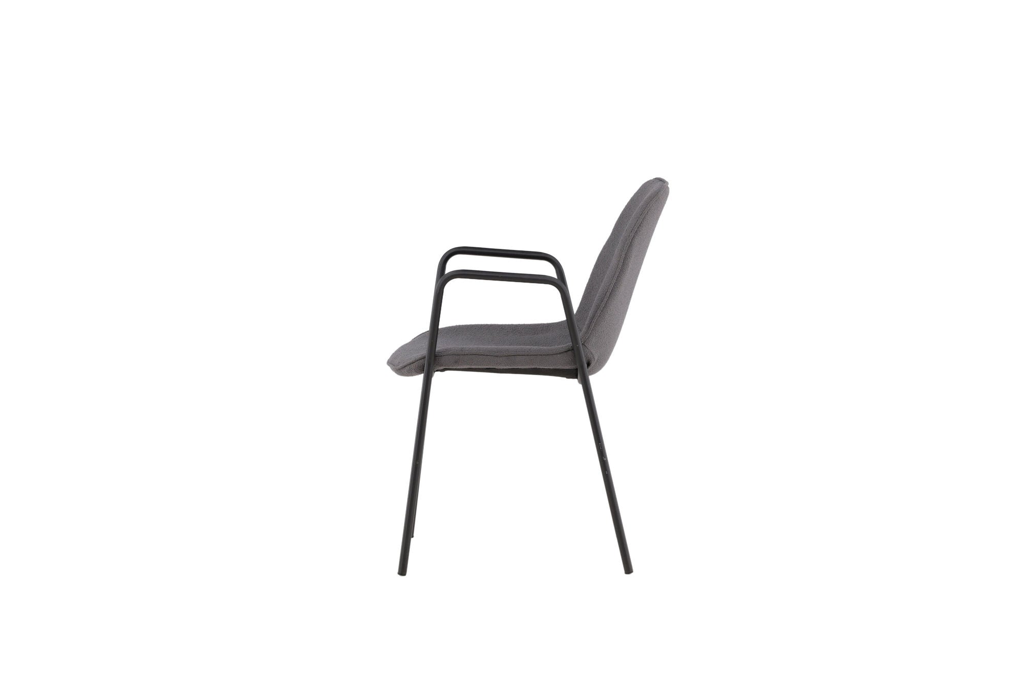 Vind Klädesholmen Spisebordsstol 2-pack - Black / Dark Grey Boucle