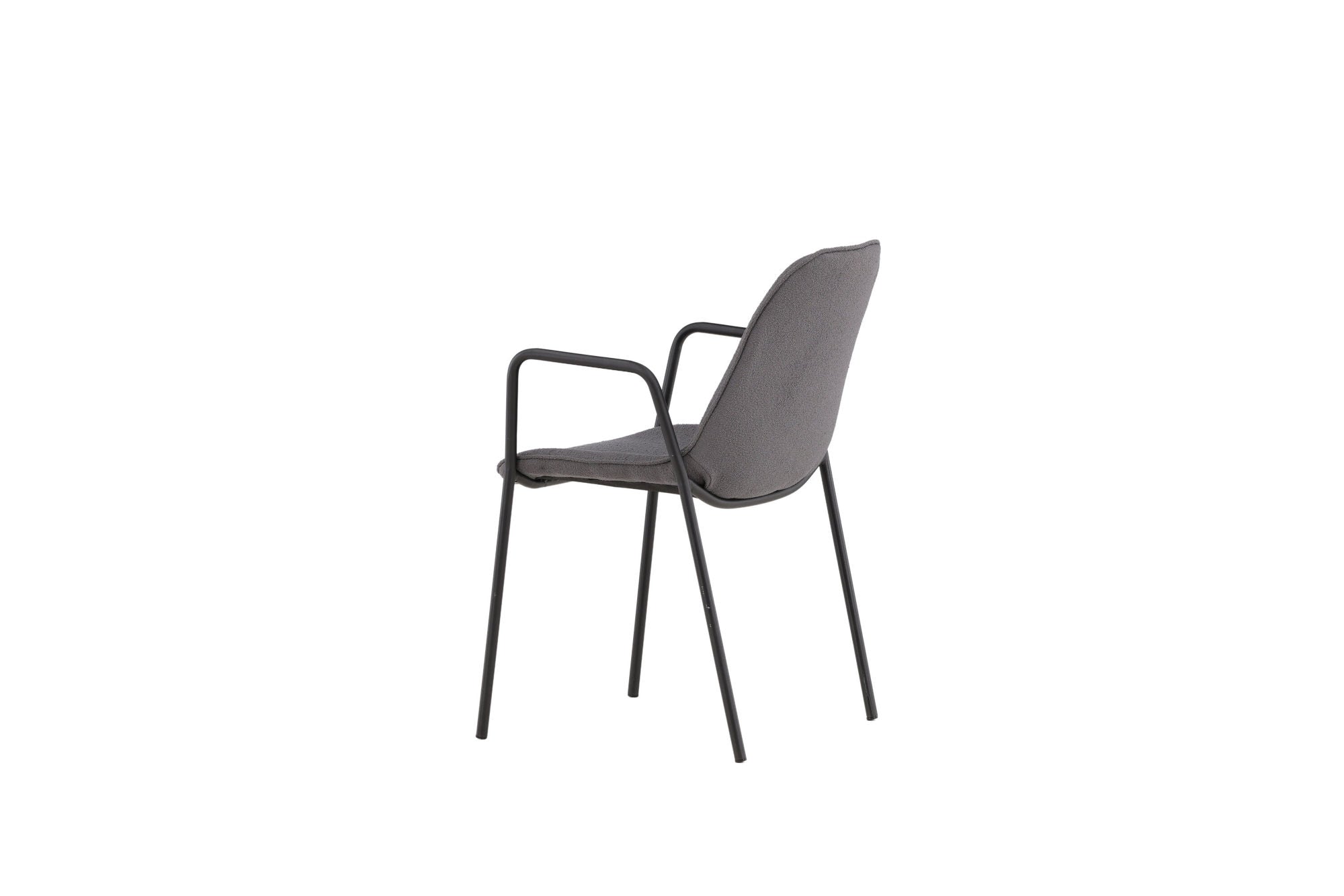 Vind Klädesholmen Spisebordsstol 2-pack - Black / Dark Grey Boucle