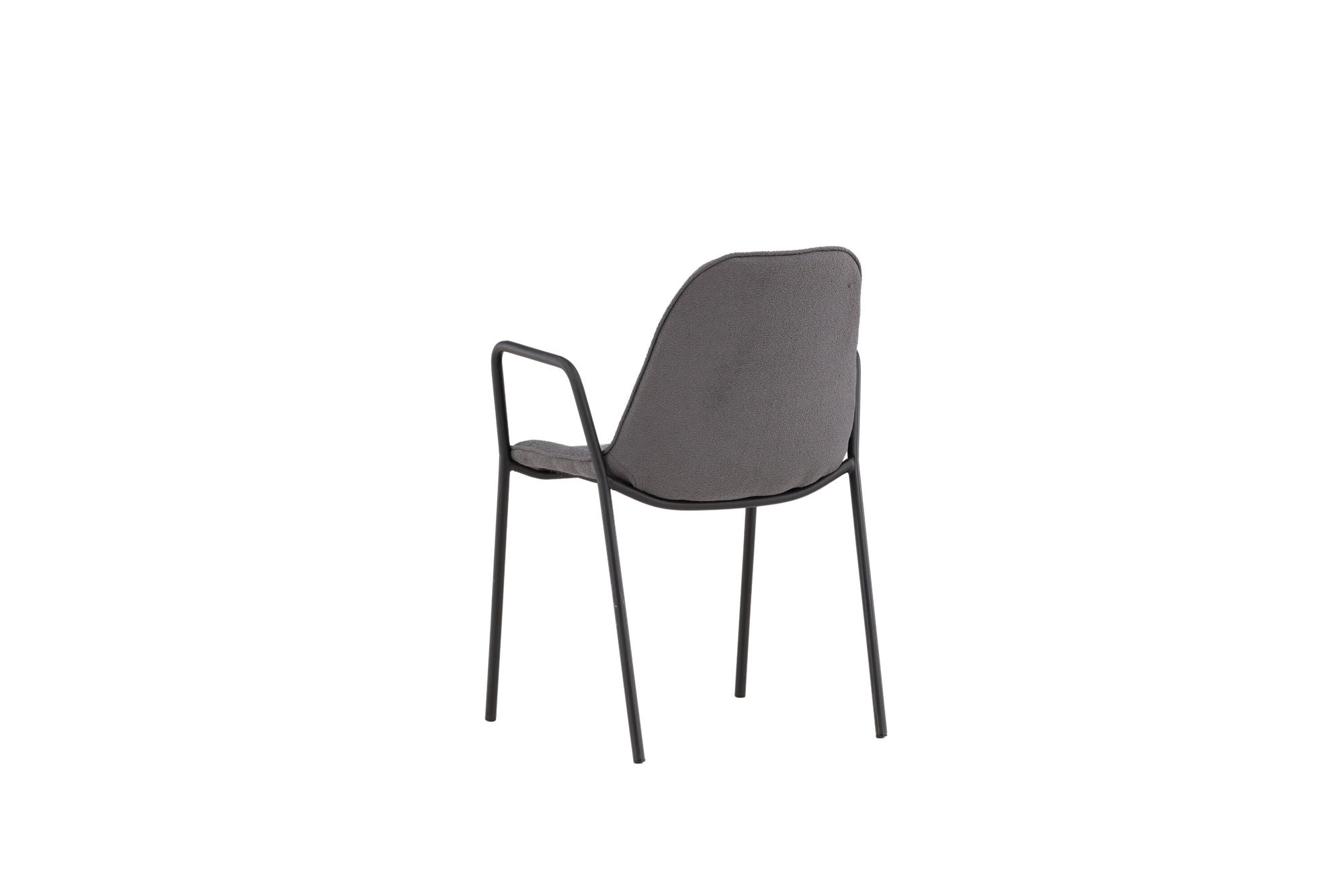 Vind Klädesholmen Spisebordsstol 2-pack - Black / Dark Grey Boucle