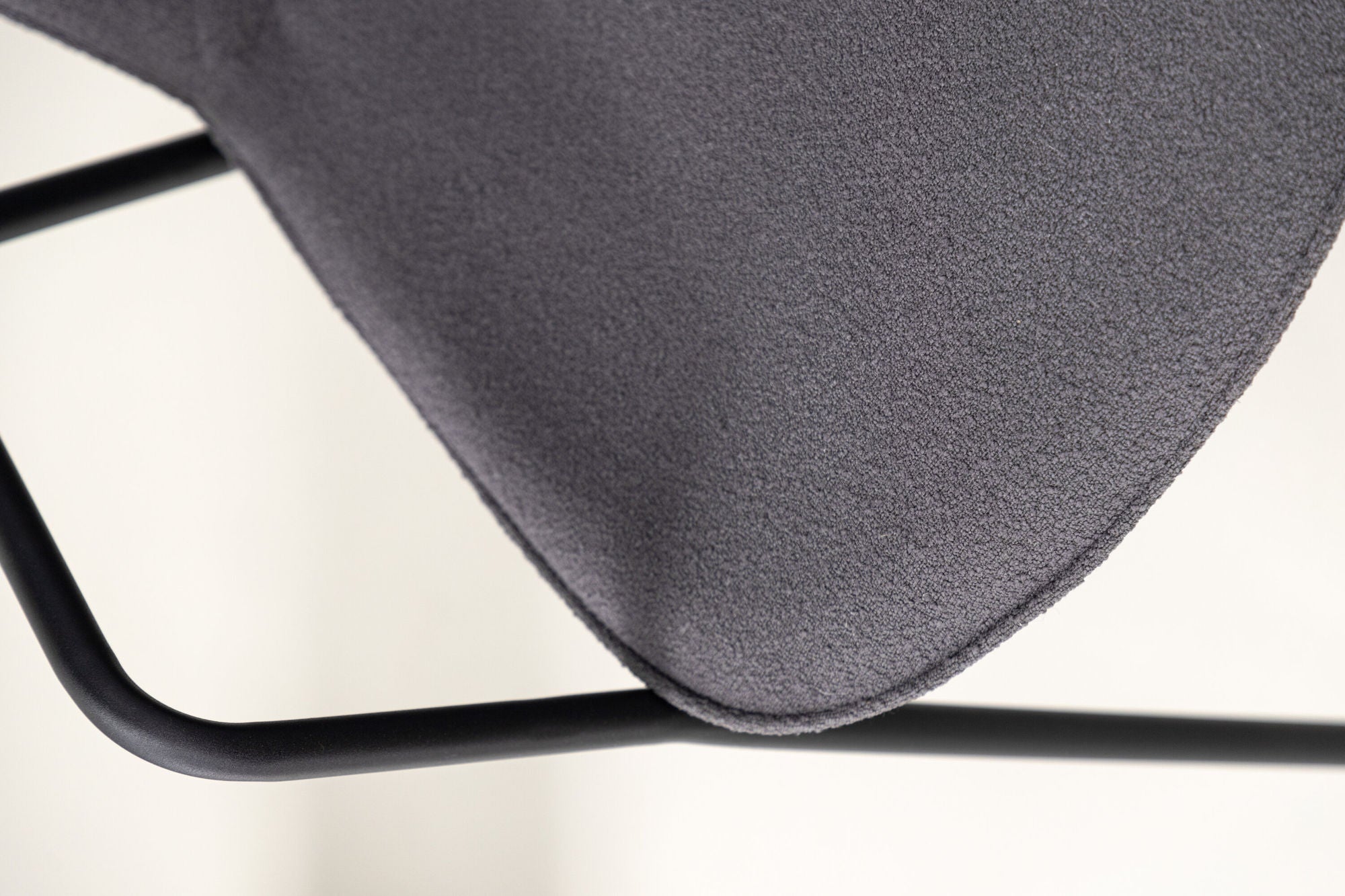 Vind Klädesholmen Spisebordsstol 2-pack - Black / Dark Grey Boucle