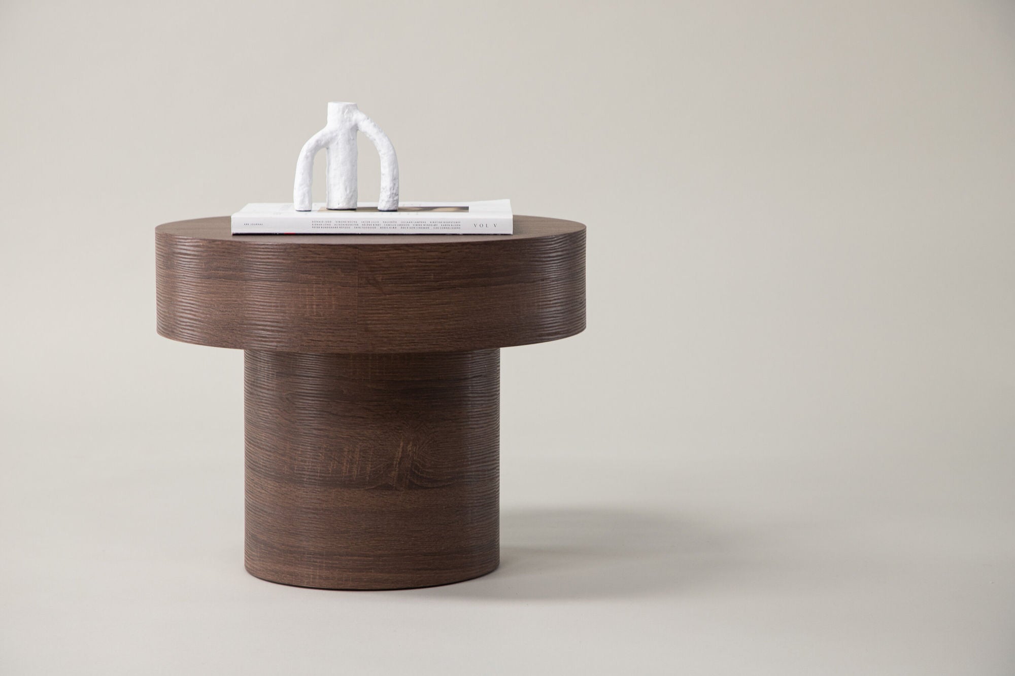 Vind Malung - Low Side bord - Brown / Brown MDF