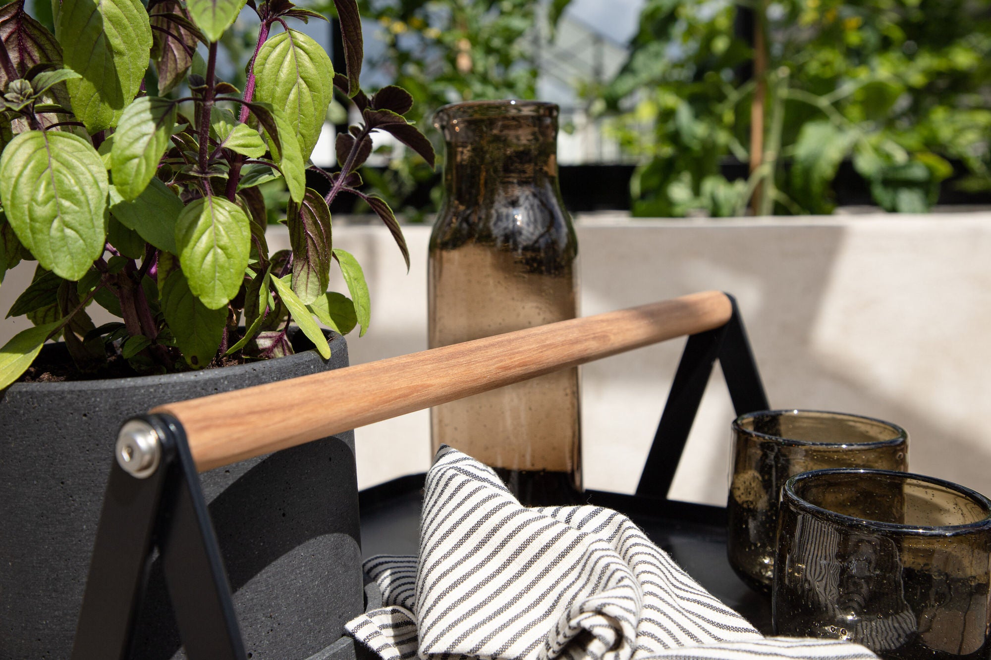 Venture Home Clarin Sidebord Steel - Black / Rectangular 40*45*50