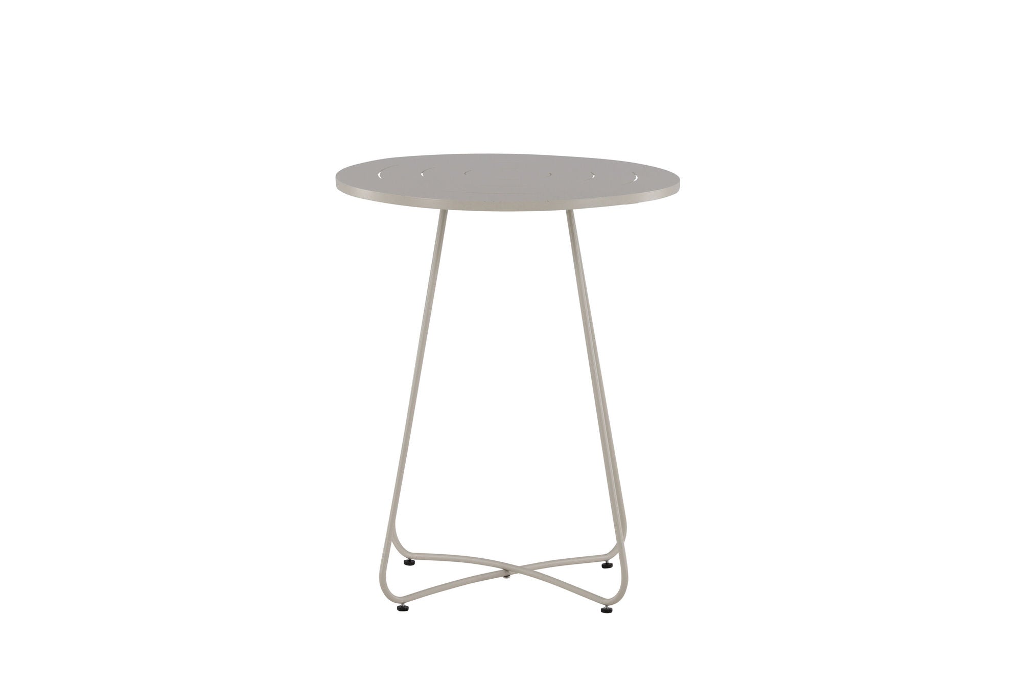 Venture Home Bacong Cafebord Steel - Beige / rund ø60**