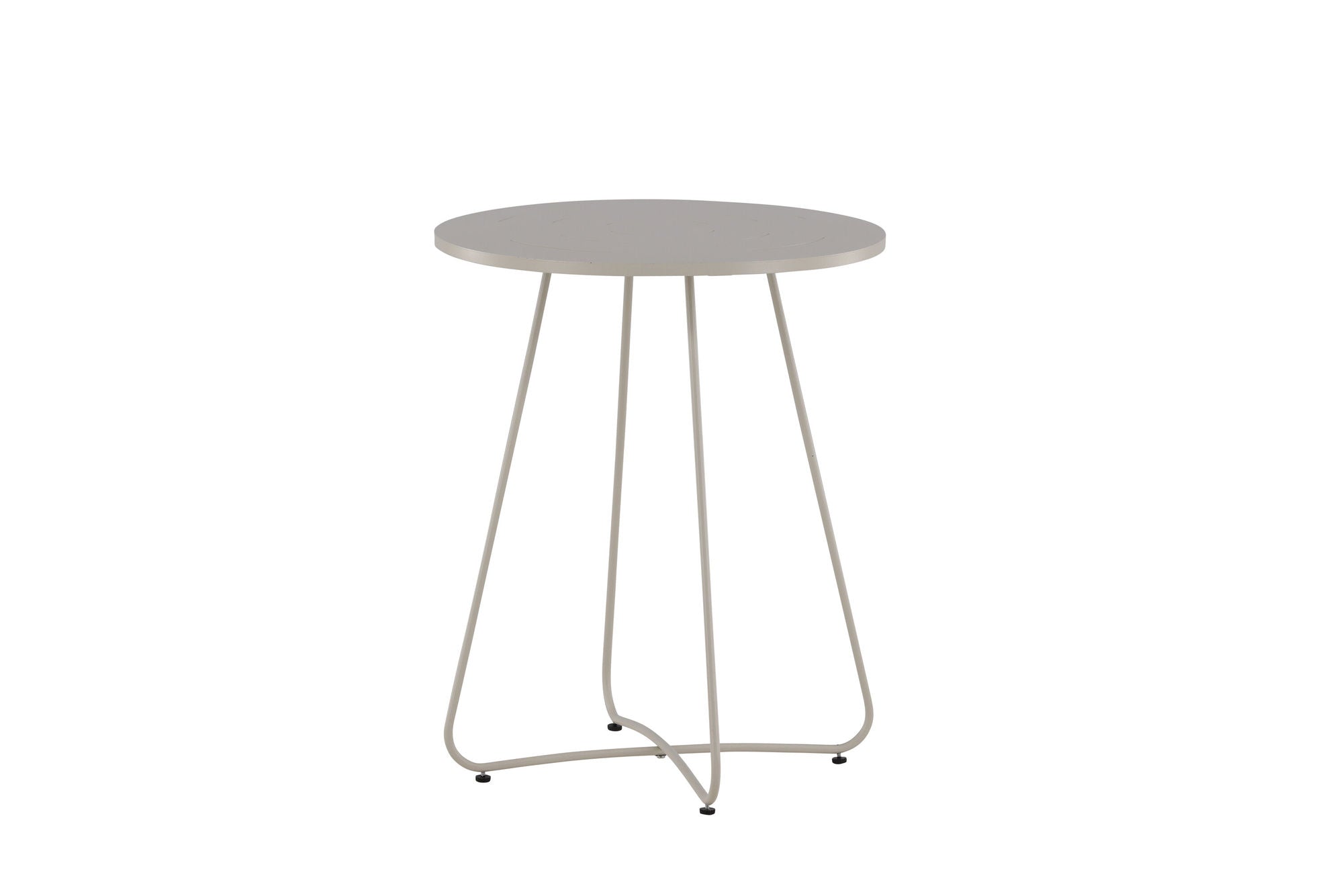 Venture Home Bacong Cafebord Steel - Beige / rund ø60**