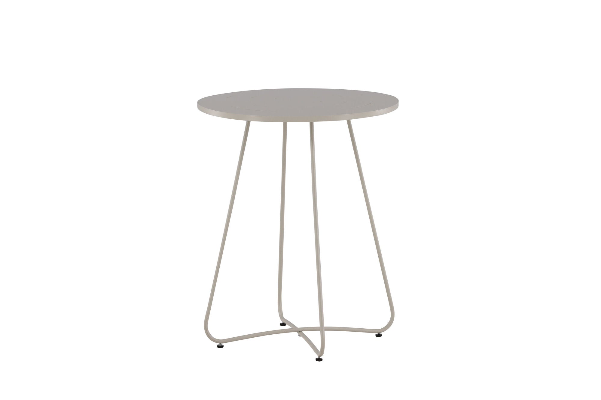 Venture Home Bacong Cafebord Steel - Beige / rund ø60**