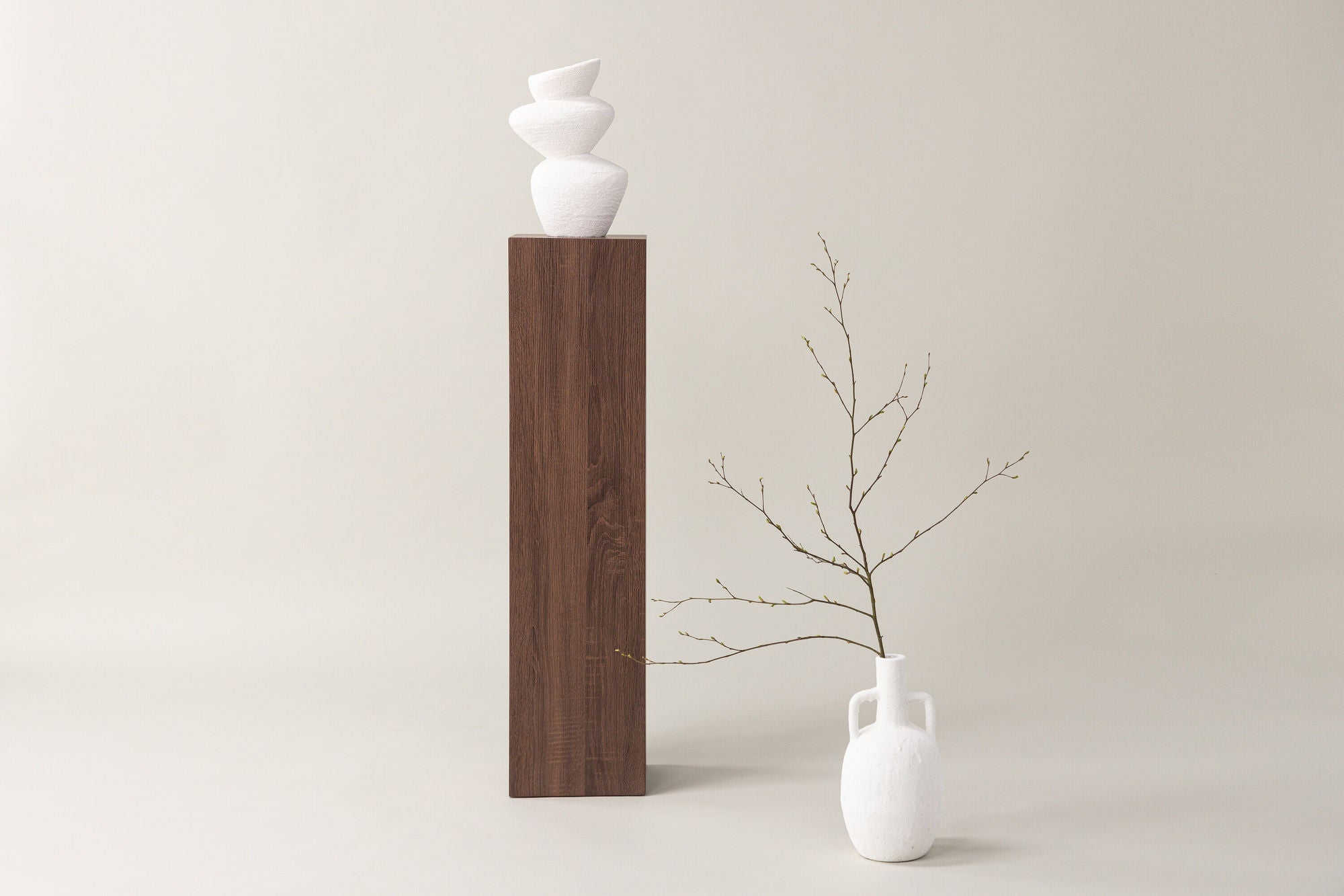 Vind Ramsvik - Tall skab - Brown / Brown Wood