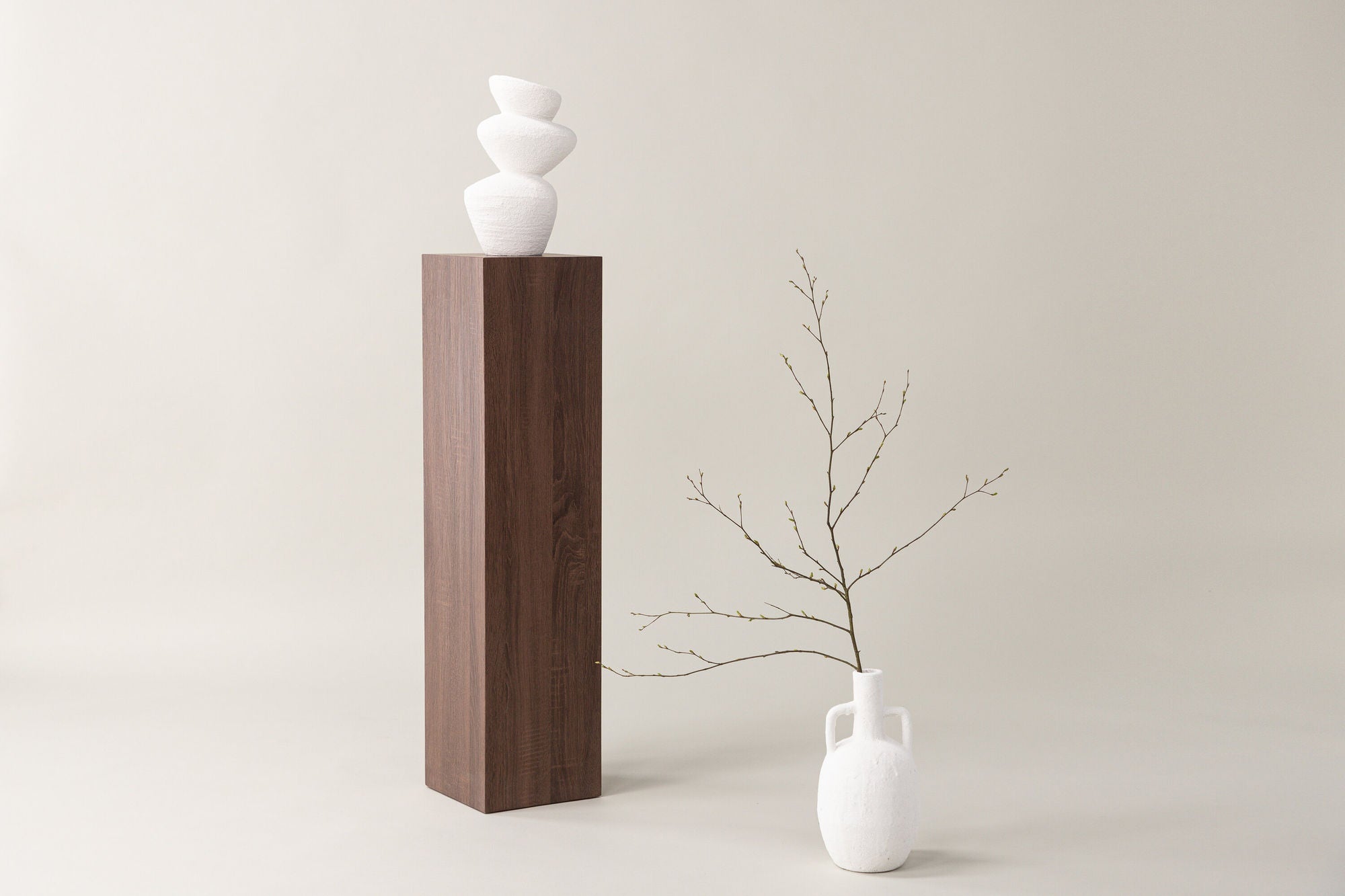 Vind Ramsvik - Tall skab - Brown / Brown Wood