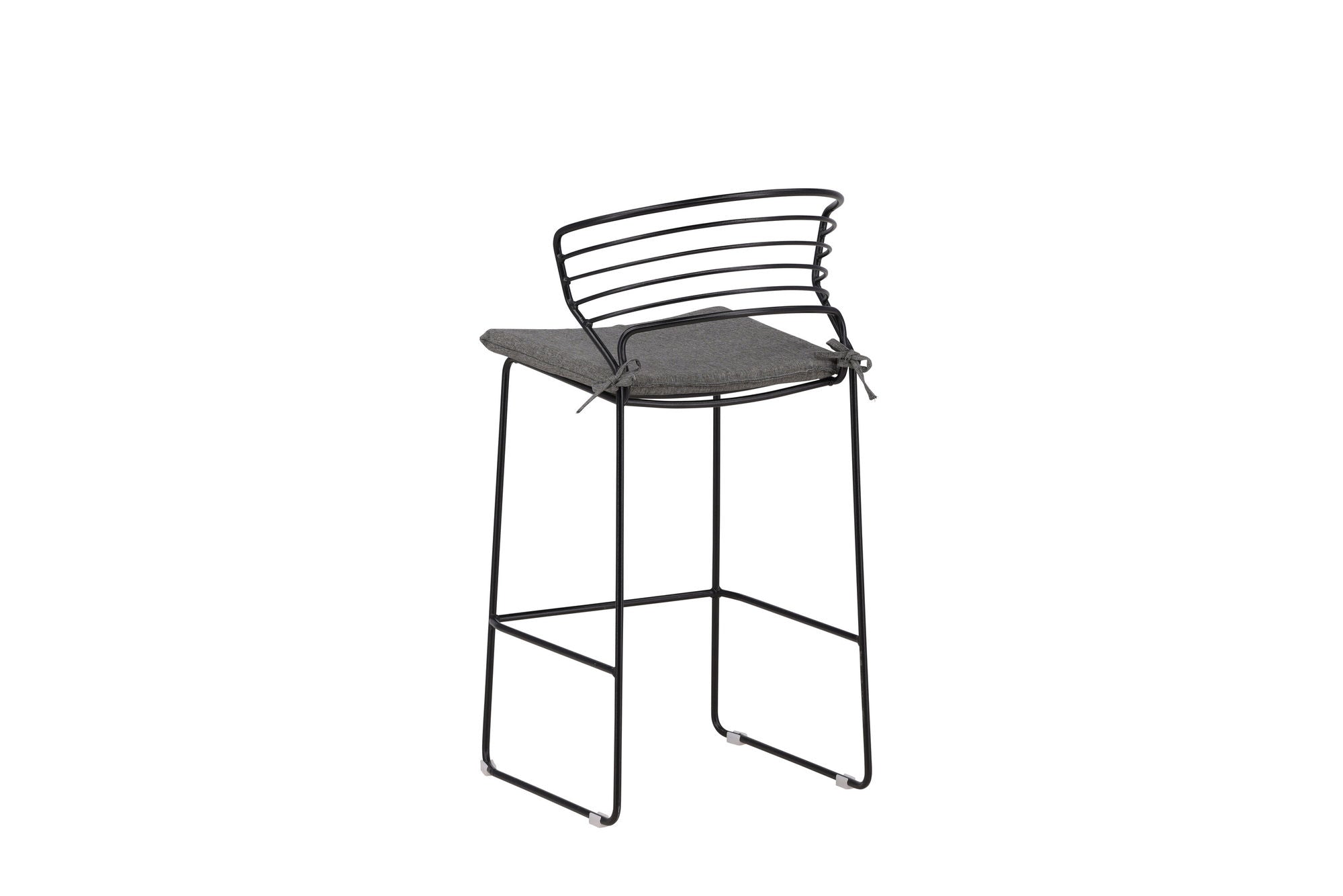 Venture Home Milano Barchair 4-pack Steel - Black / Grey