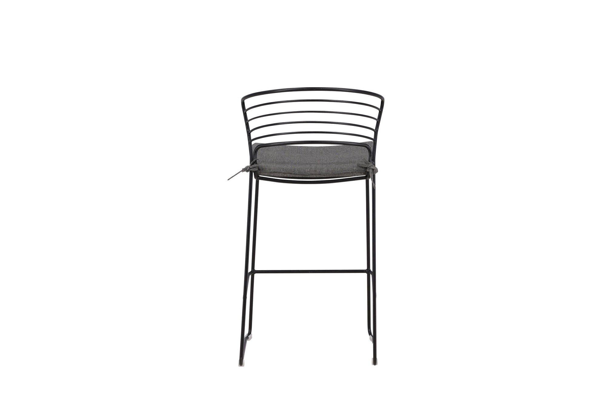 Venture Home Milano Barchair 4-pack Steel - Black / Grey