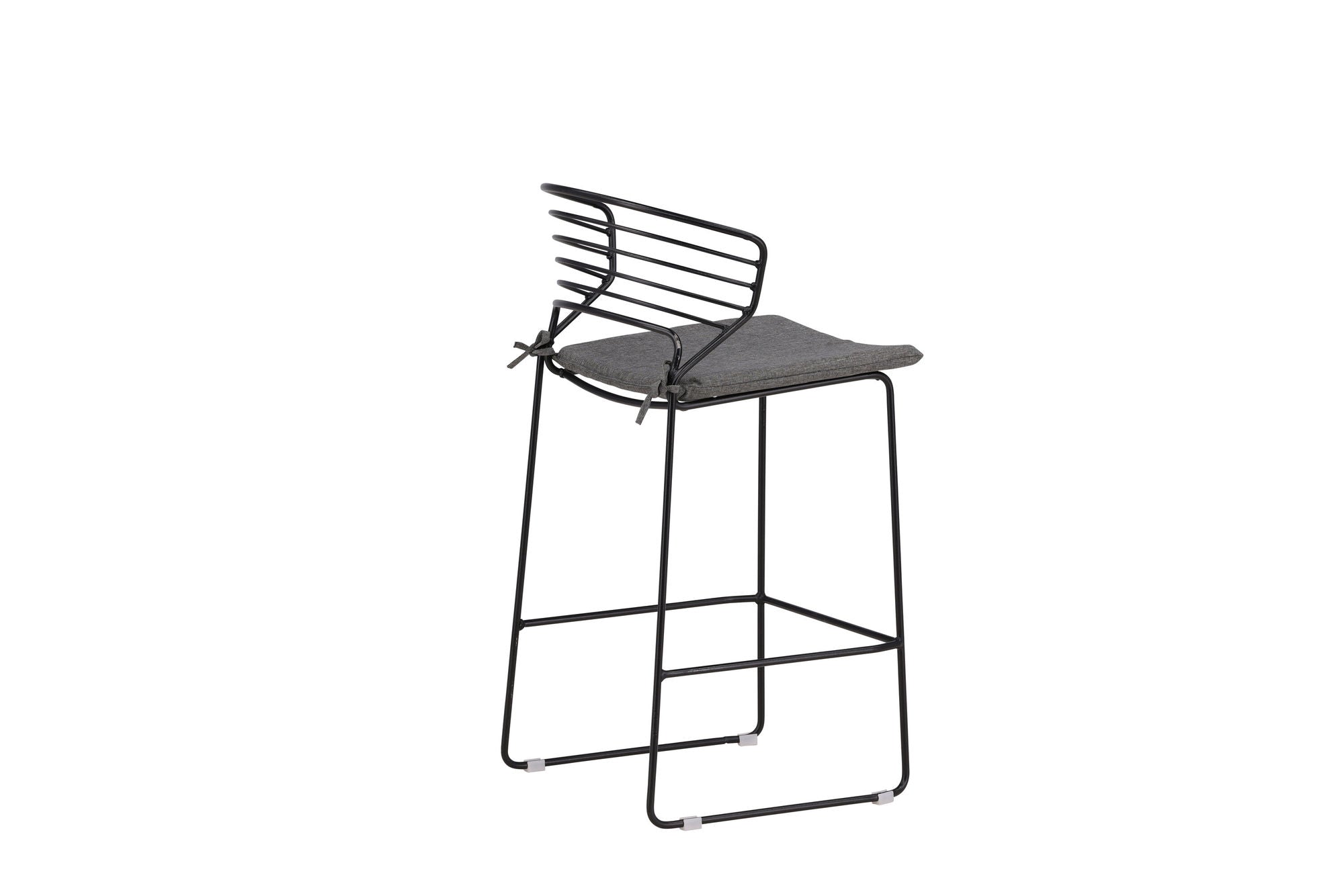 Venture Home Milano Barchair 4-pack Steel - Black / Grey