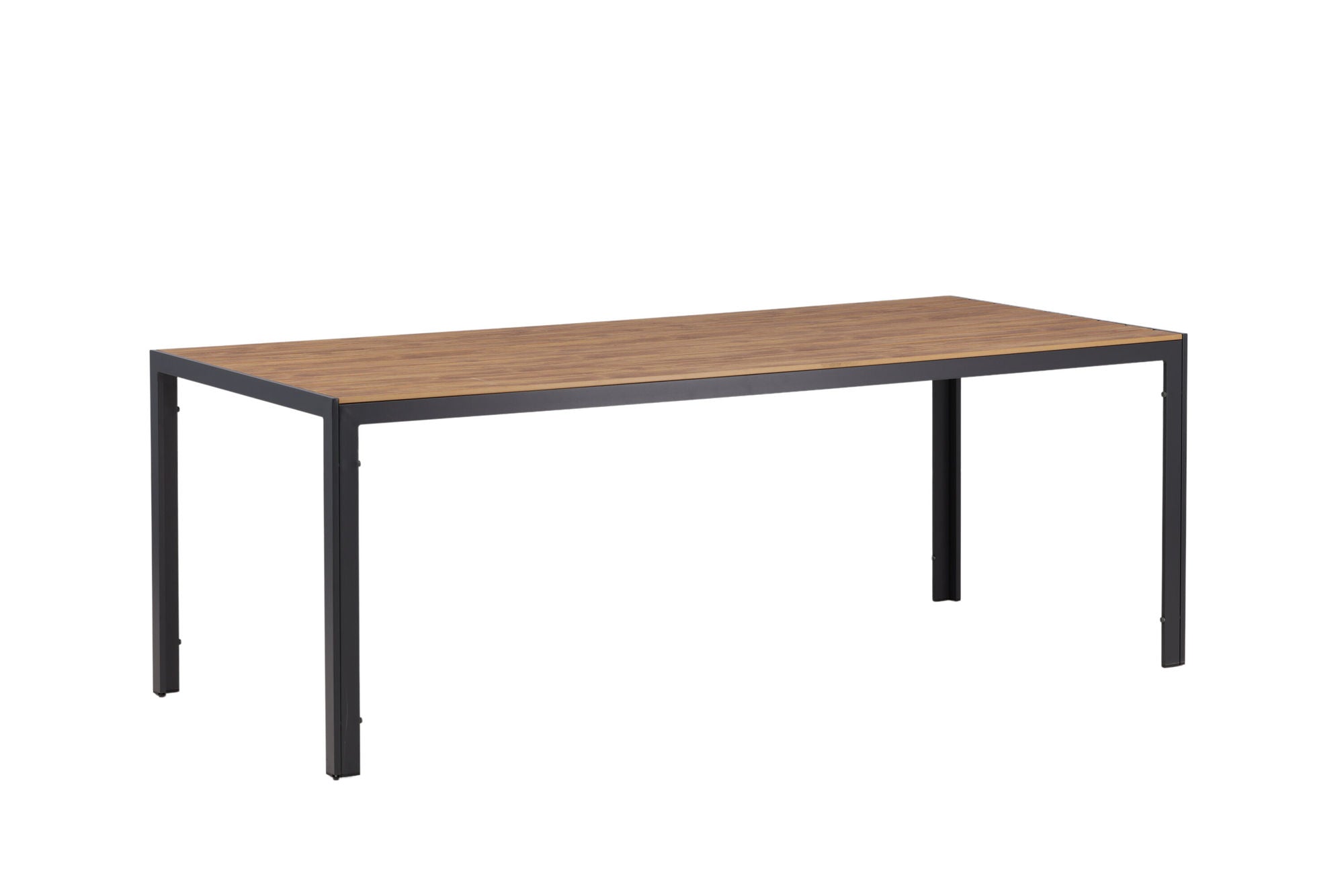 Venture Home Break Diningbord Alumnium - Dark Grey / Nature Rectangular 90*200*