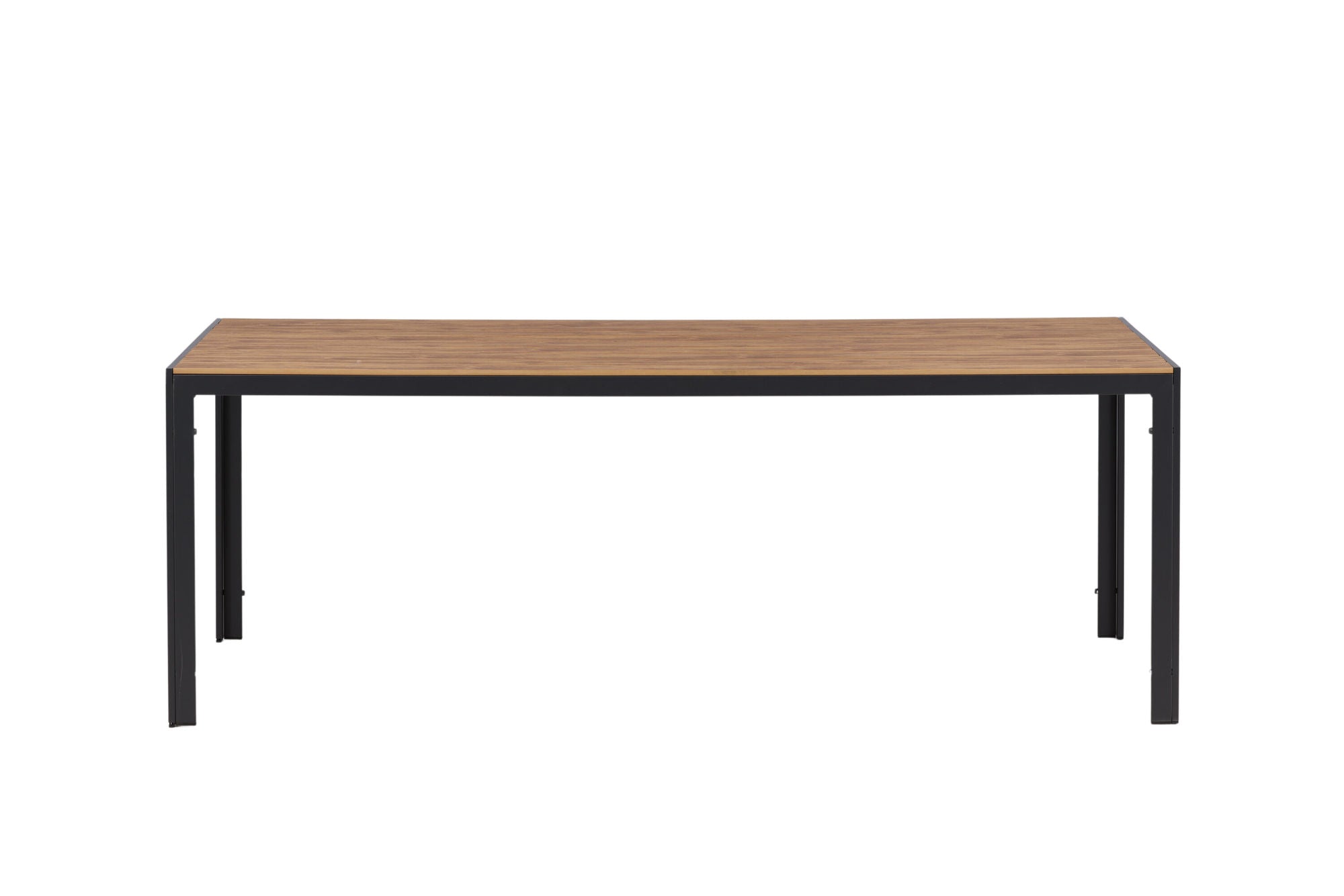 Venture Home Break Diningbord Alumnium - Dark Grey / Nature Rectangular 90*200*