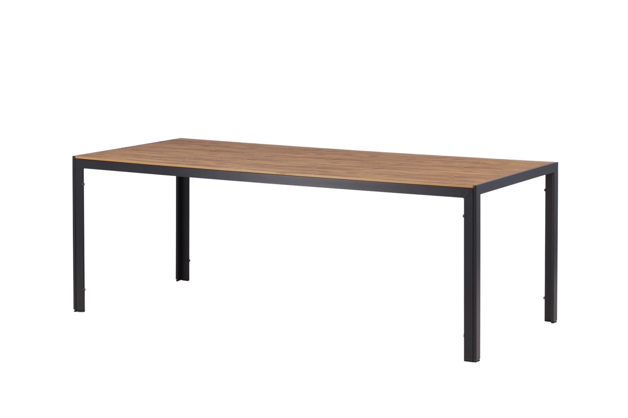 Venture Home Break Diningbord Alumnium - Dark Grey / Nature Rectangular 90*200*