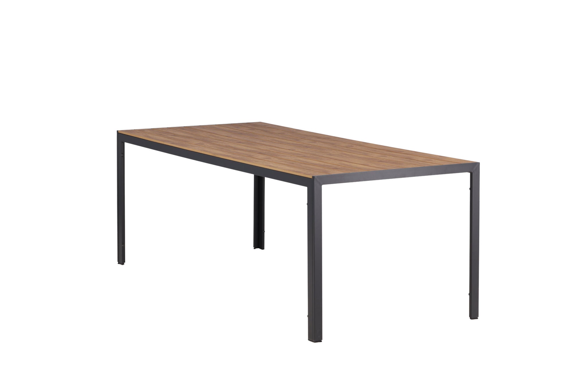 Venture Home Break Diningbord Alumnium - Dark Grey / Nature Rectangular 90*200*