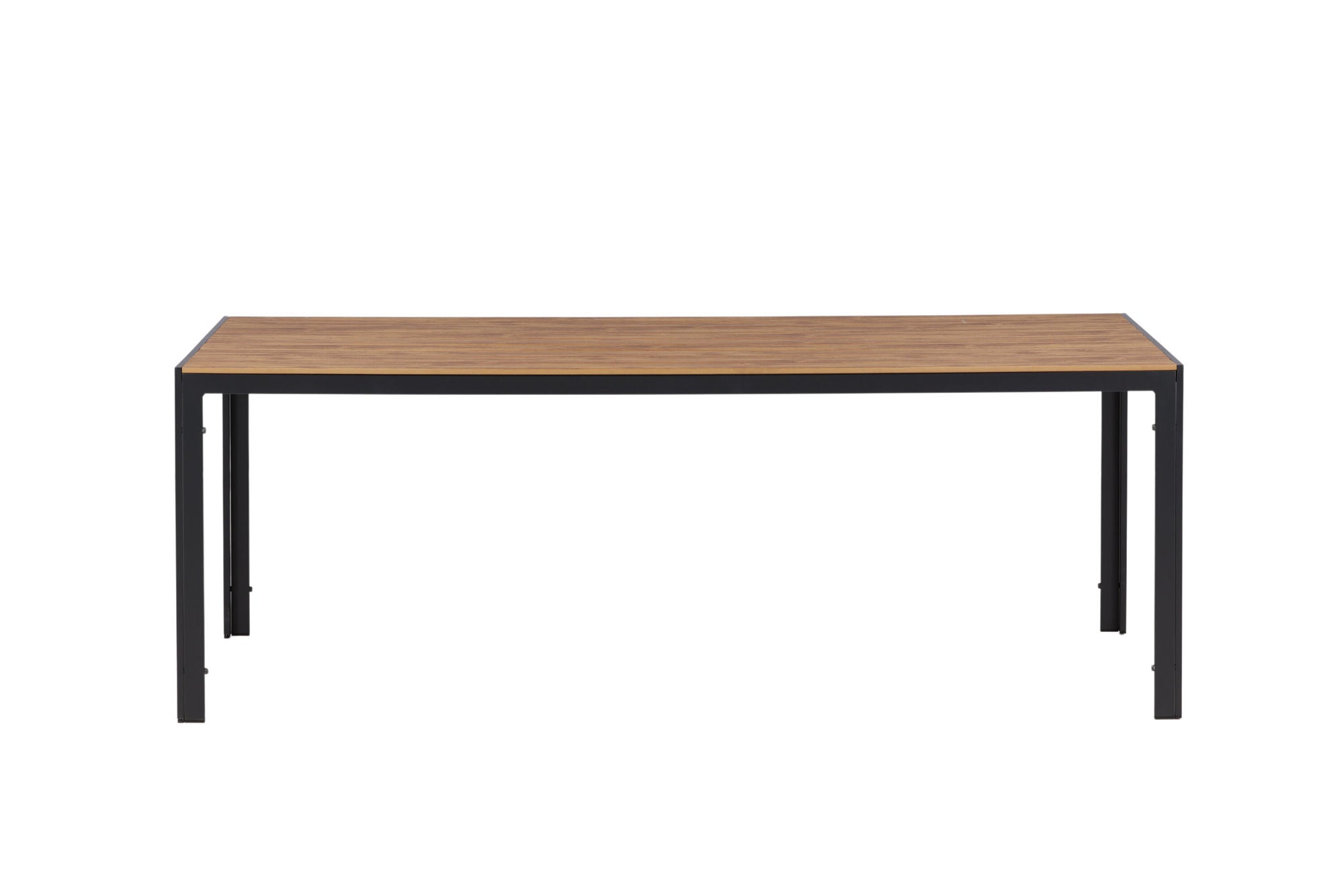 Venture Home Break Diningbord Alumnium - Dark Grey / Nature Rectangular 90*200*