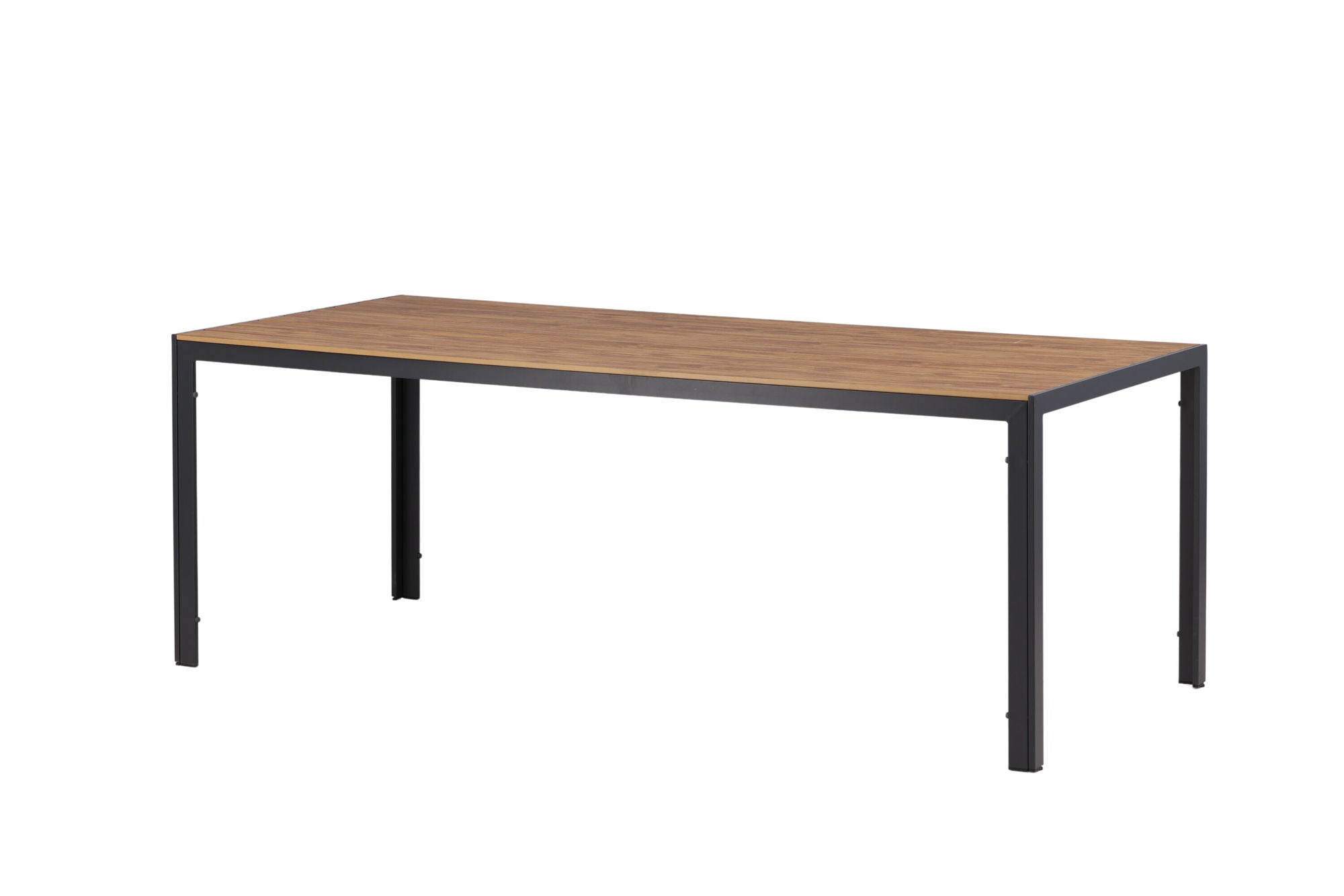Venture Home Break Diningbord Alumnium - Dark Grey / Nature Rectangular 90*200*